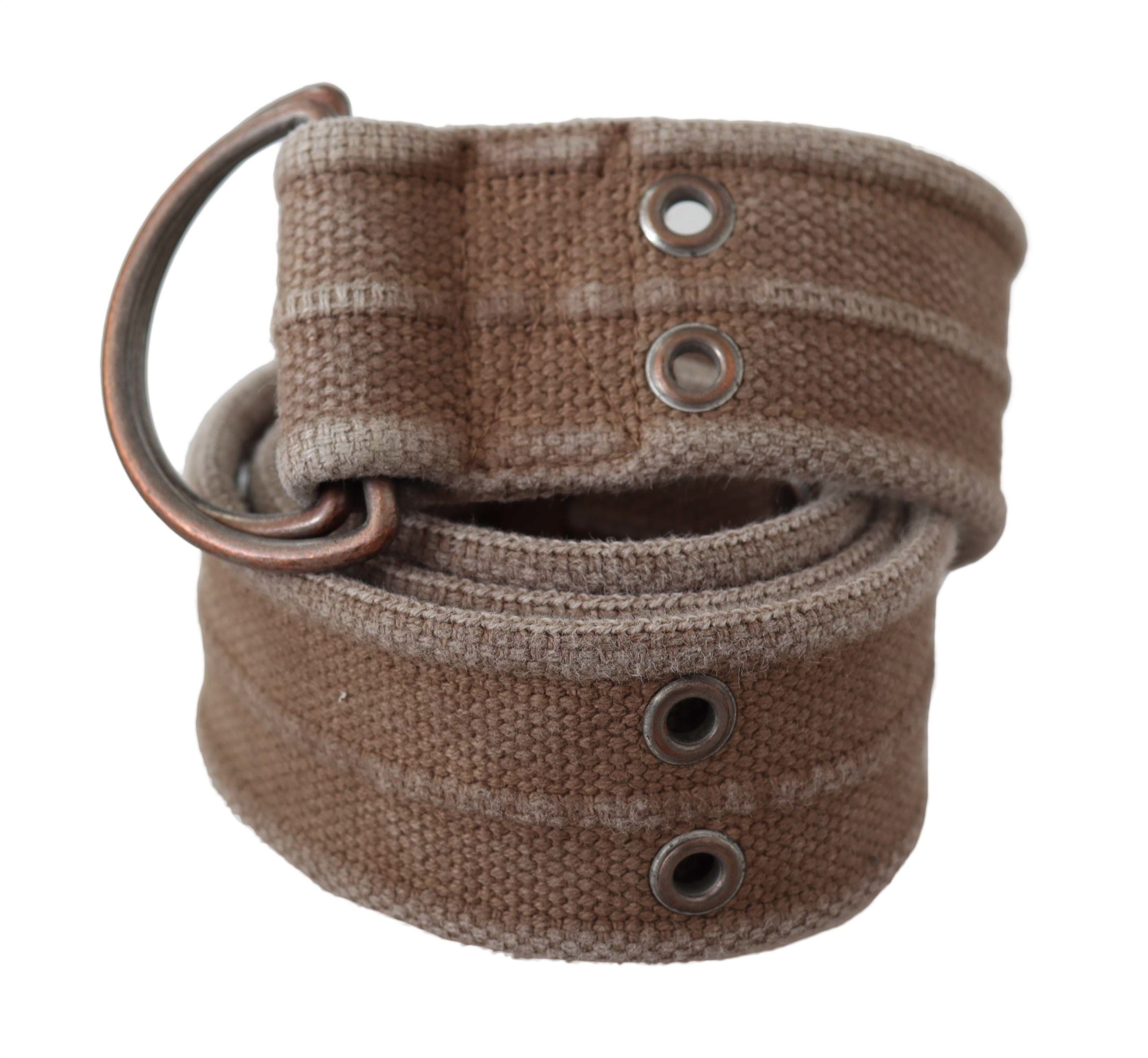 Chic Beige Leather Adjustable Belt - ventzia