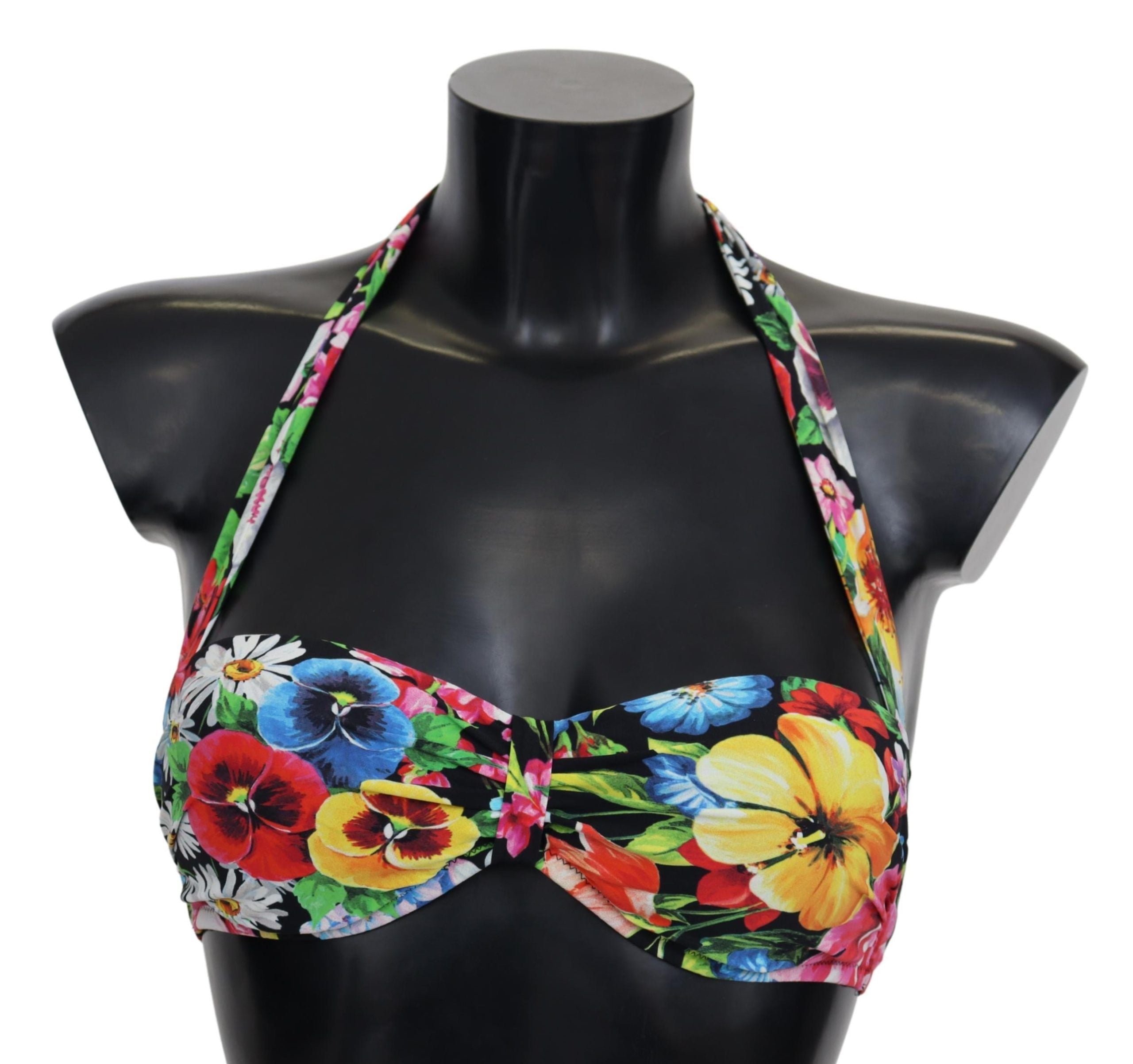 Floral Elegance High-End Bikini Top - ventzia