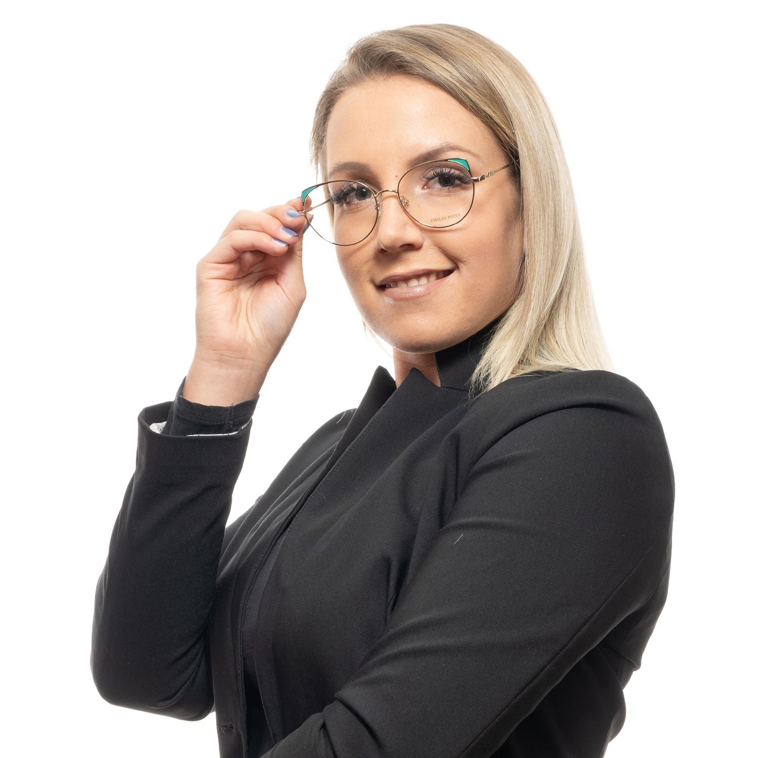 Gold Metal Glasses (Frames) - ventzia