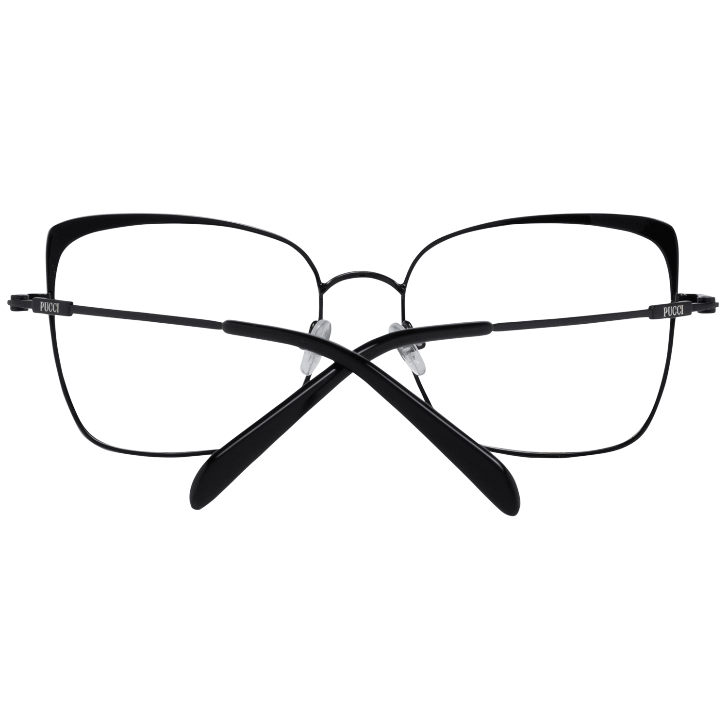 Black Metal Glasses (Frames)