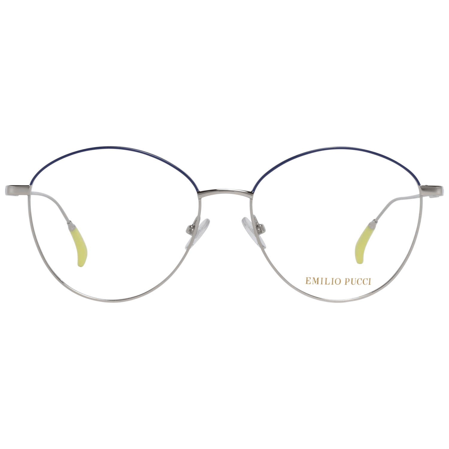 Blue Metal Glasses (Frames) - ventzia
