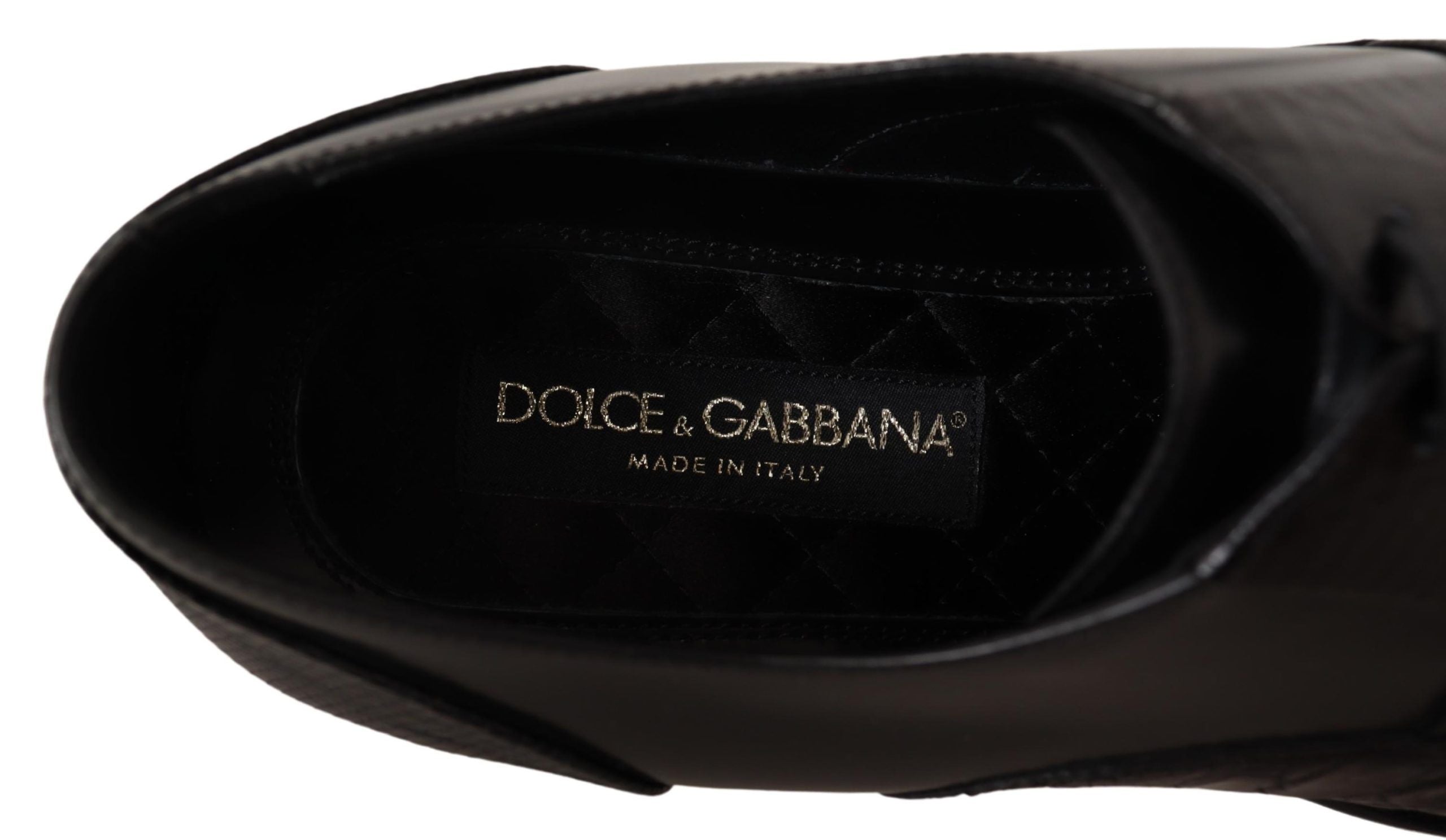 Elegant Black Derby Oxford Wingtips - ventzia
