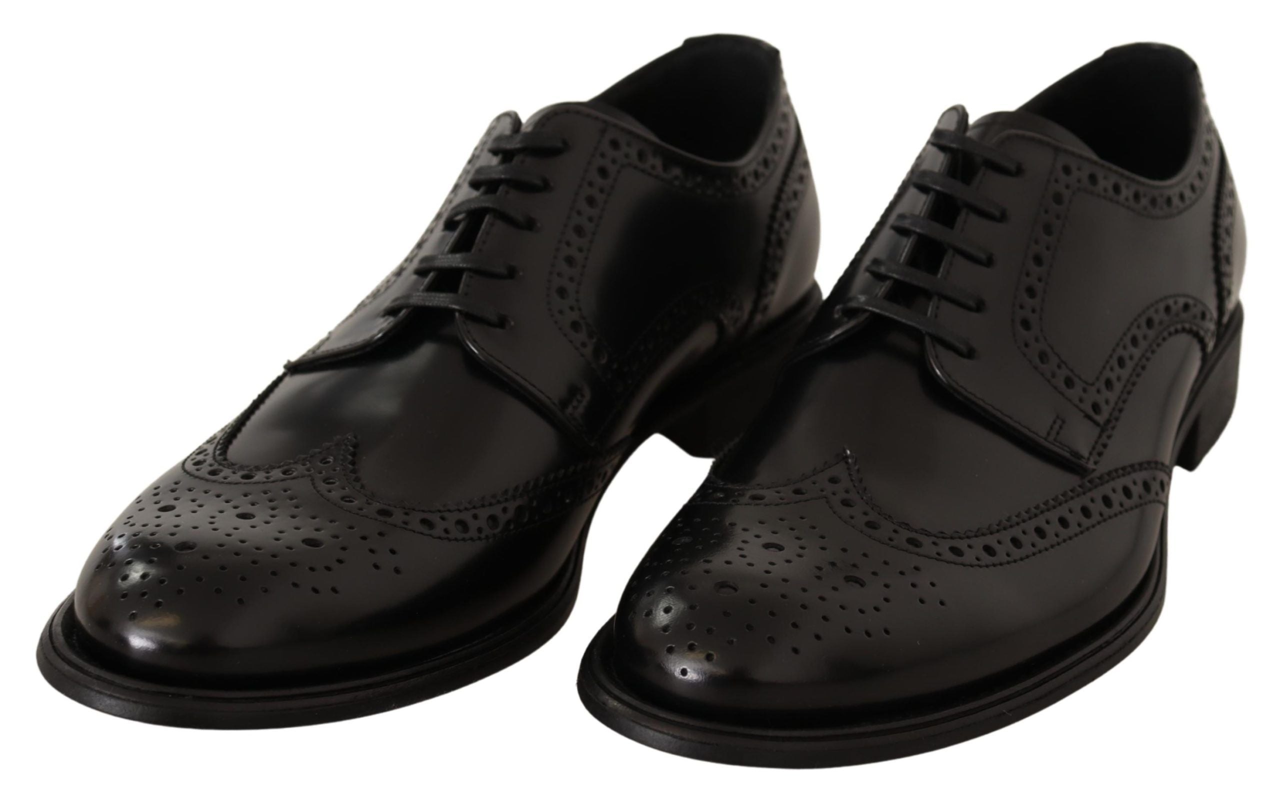 Elegant Wingtip Derby Oxford Shoes - ventzia
