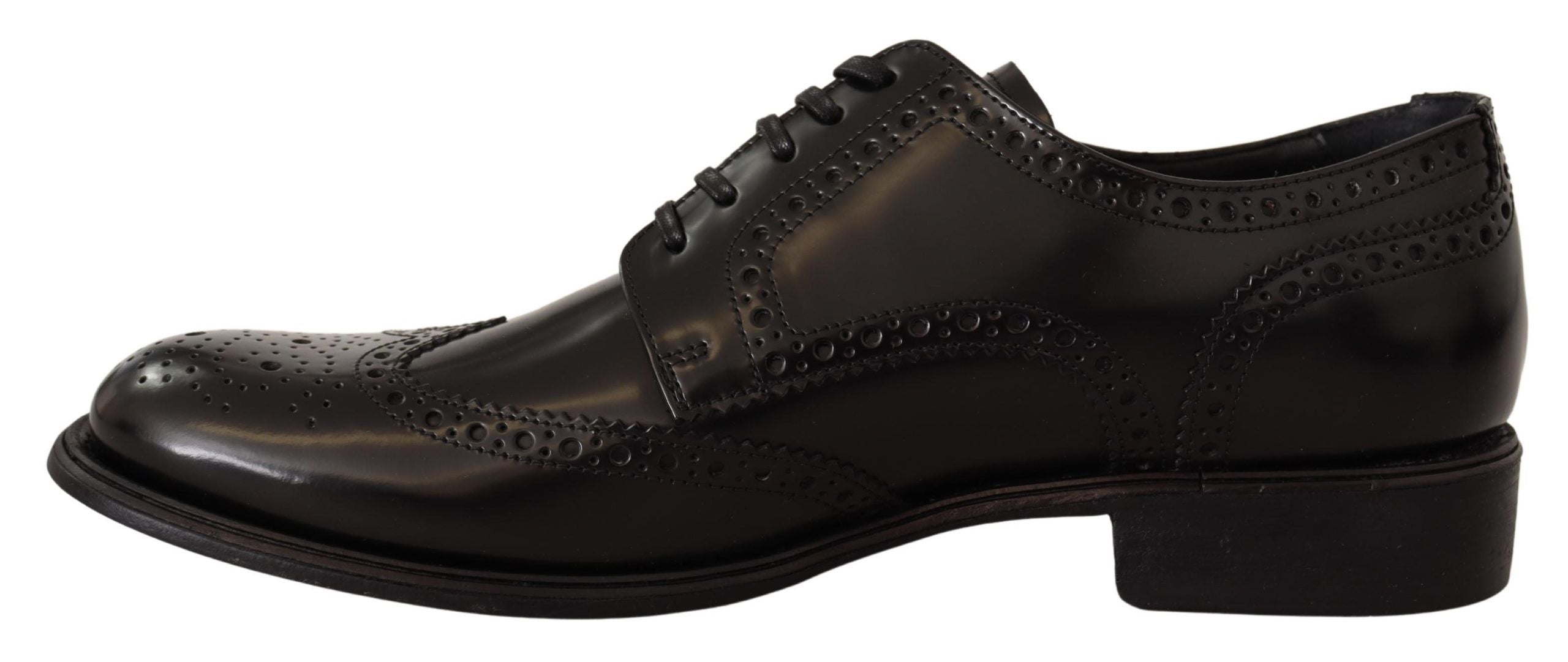 Elegant Wingtip Derby Oxford Shoes - ventzia