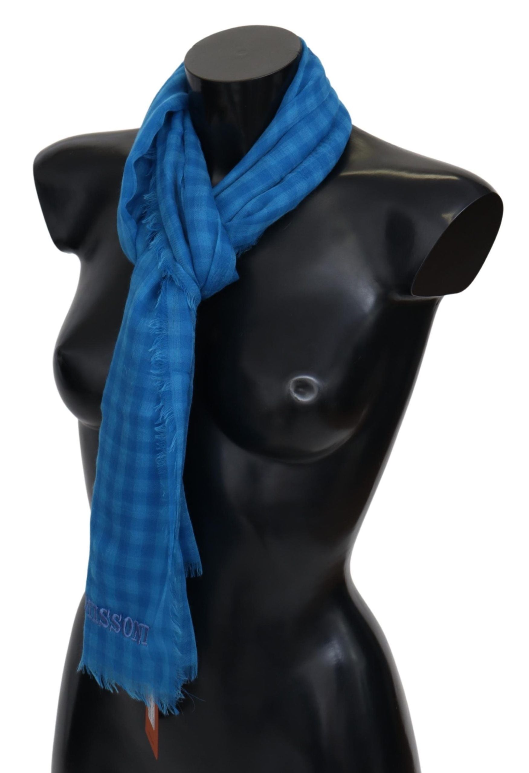 Chic Checkered Cashmere Scarf - ventzia
