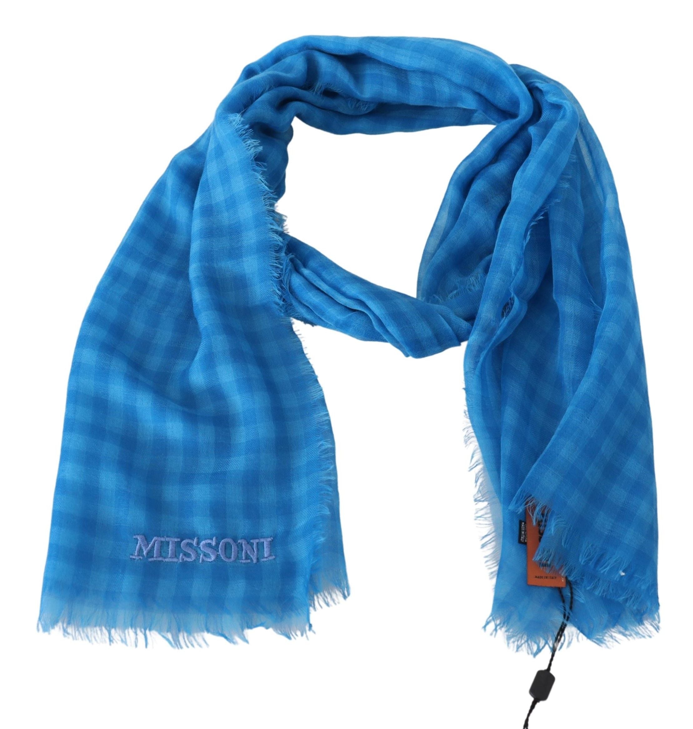 Chic Checkered Cashmere Scarf - ventzia