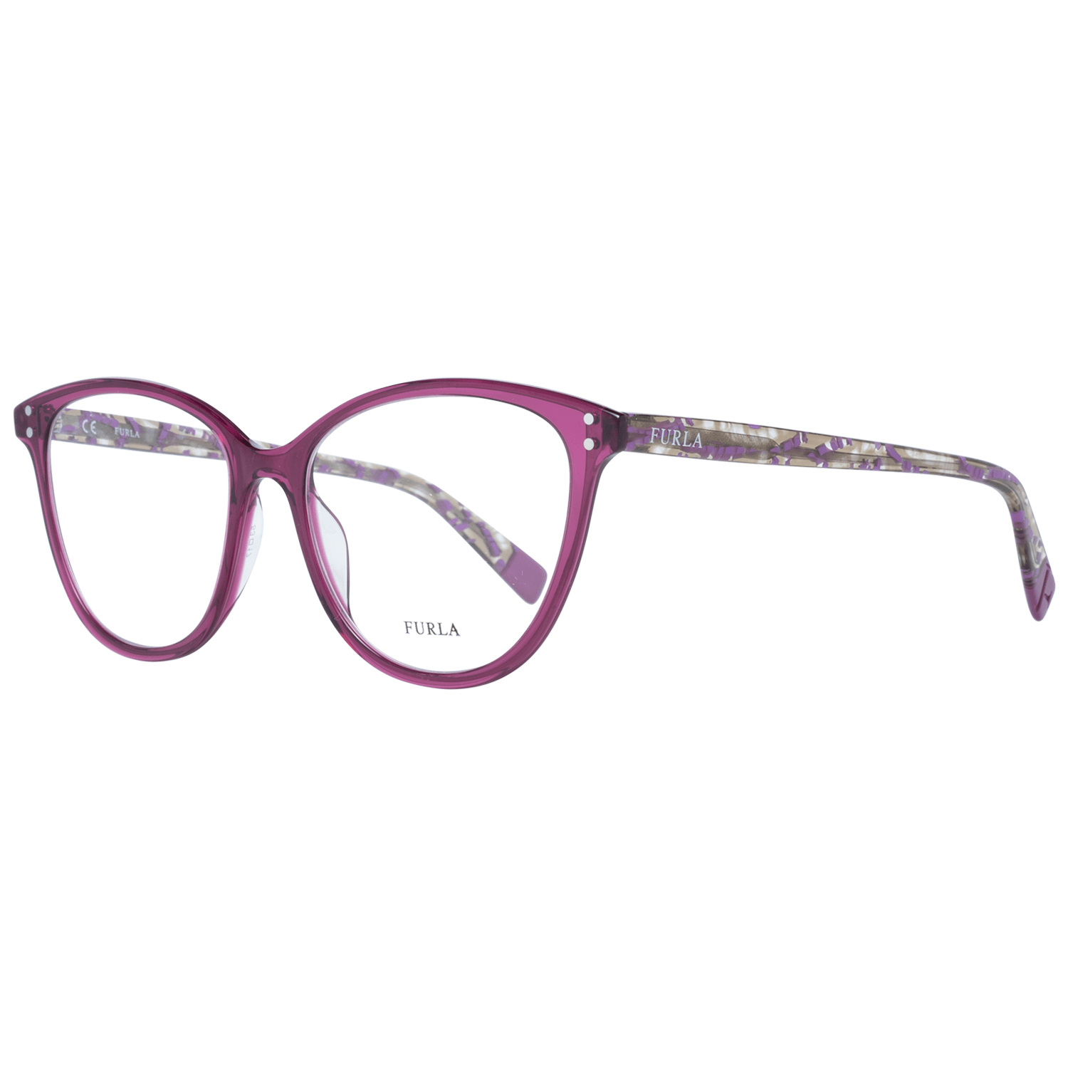 Elegant Cat Eye Purple Eyeglasses for Women - ventzia