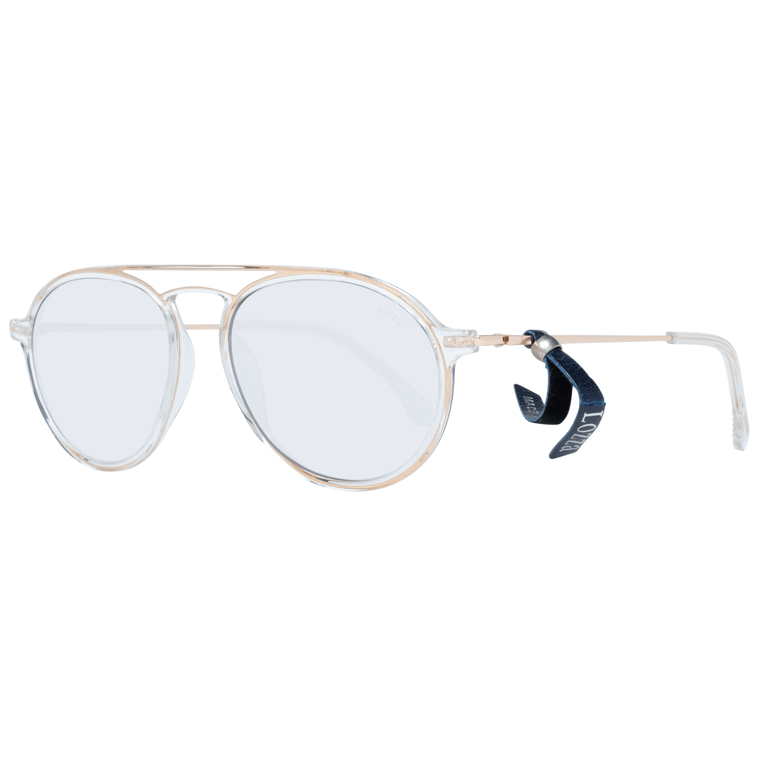 Gold Metal & Plastic Sunglasses - ventzia