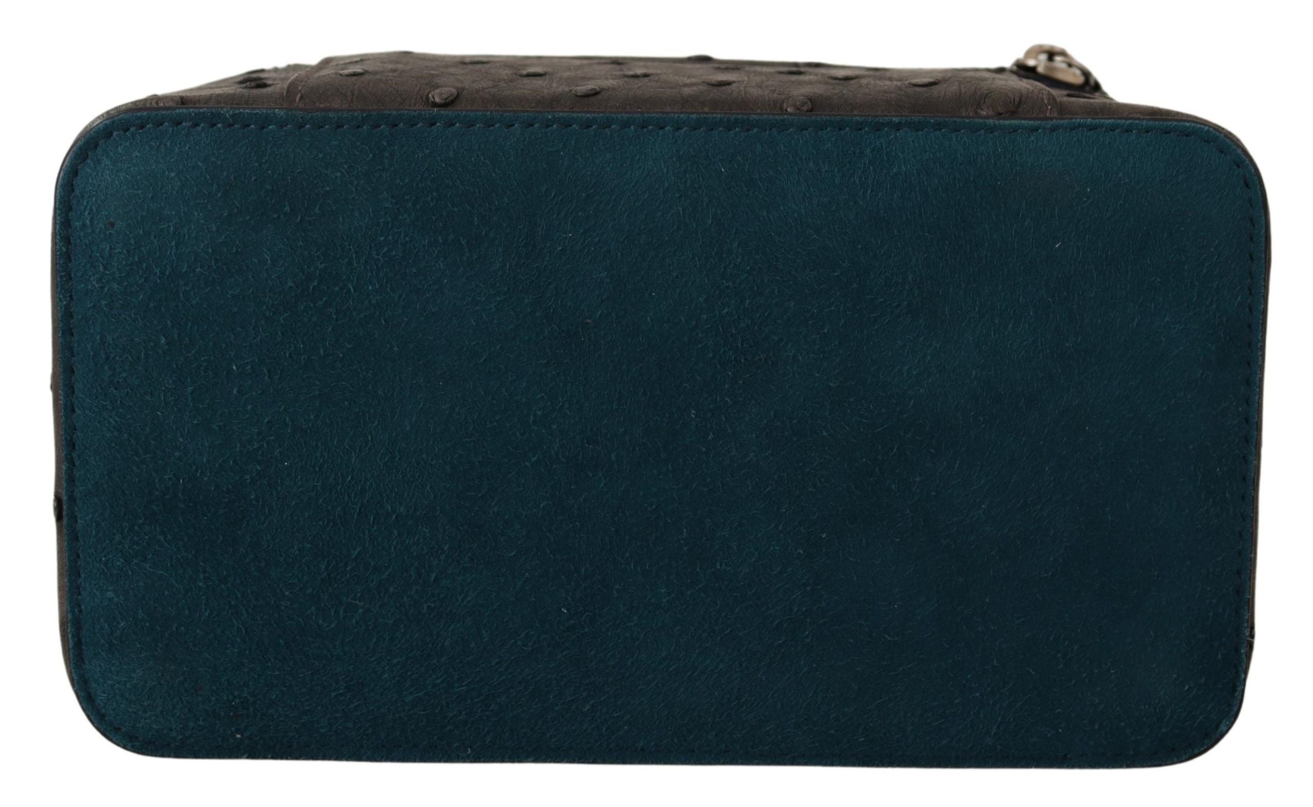 Exquisite Exotic Skin Vanity Bag - ventzia