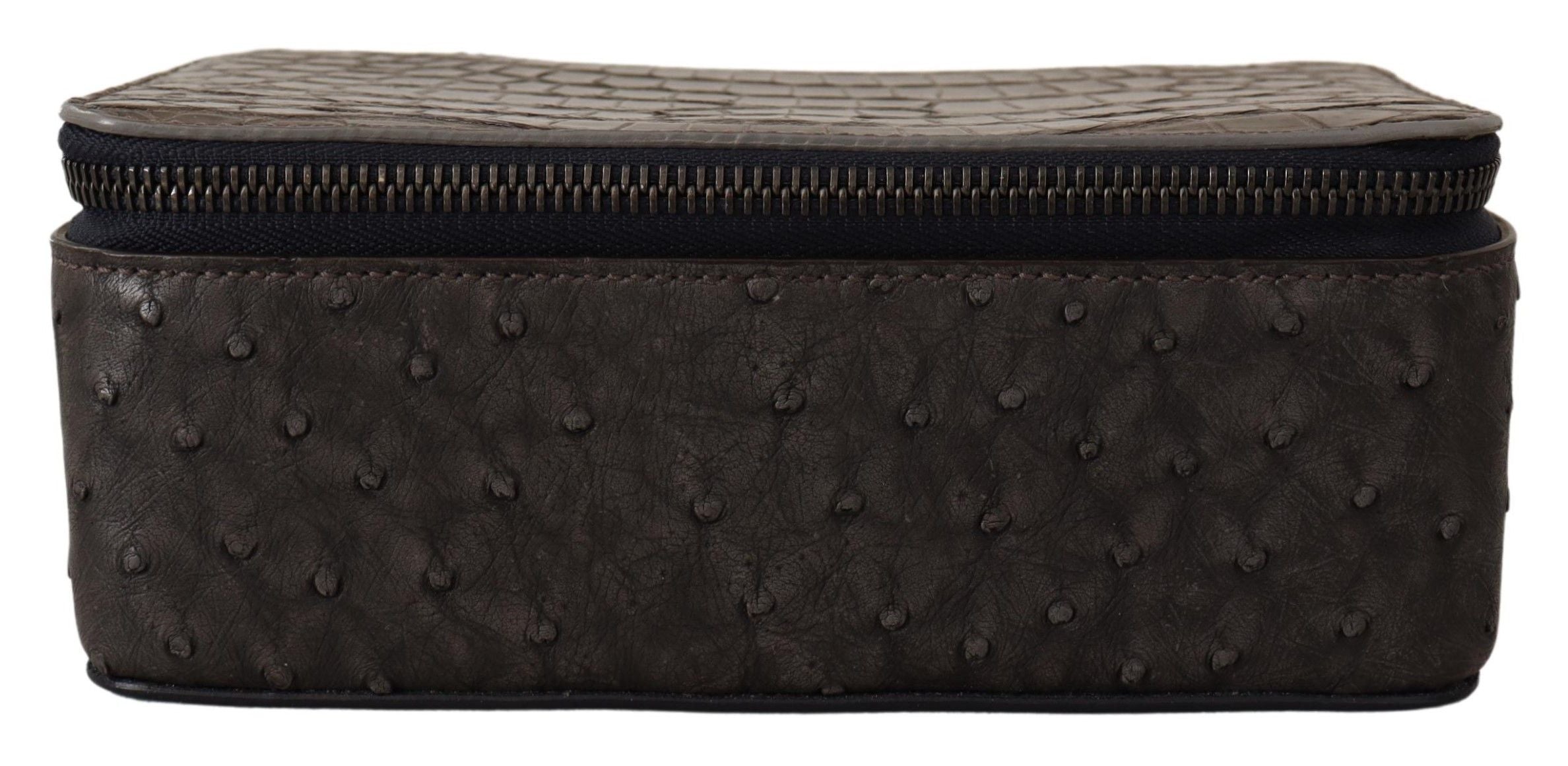 Exquisite Exotic Skin Vanity Bag - ventzia