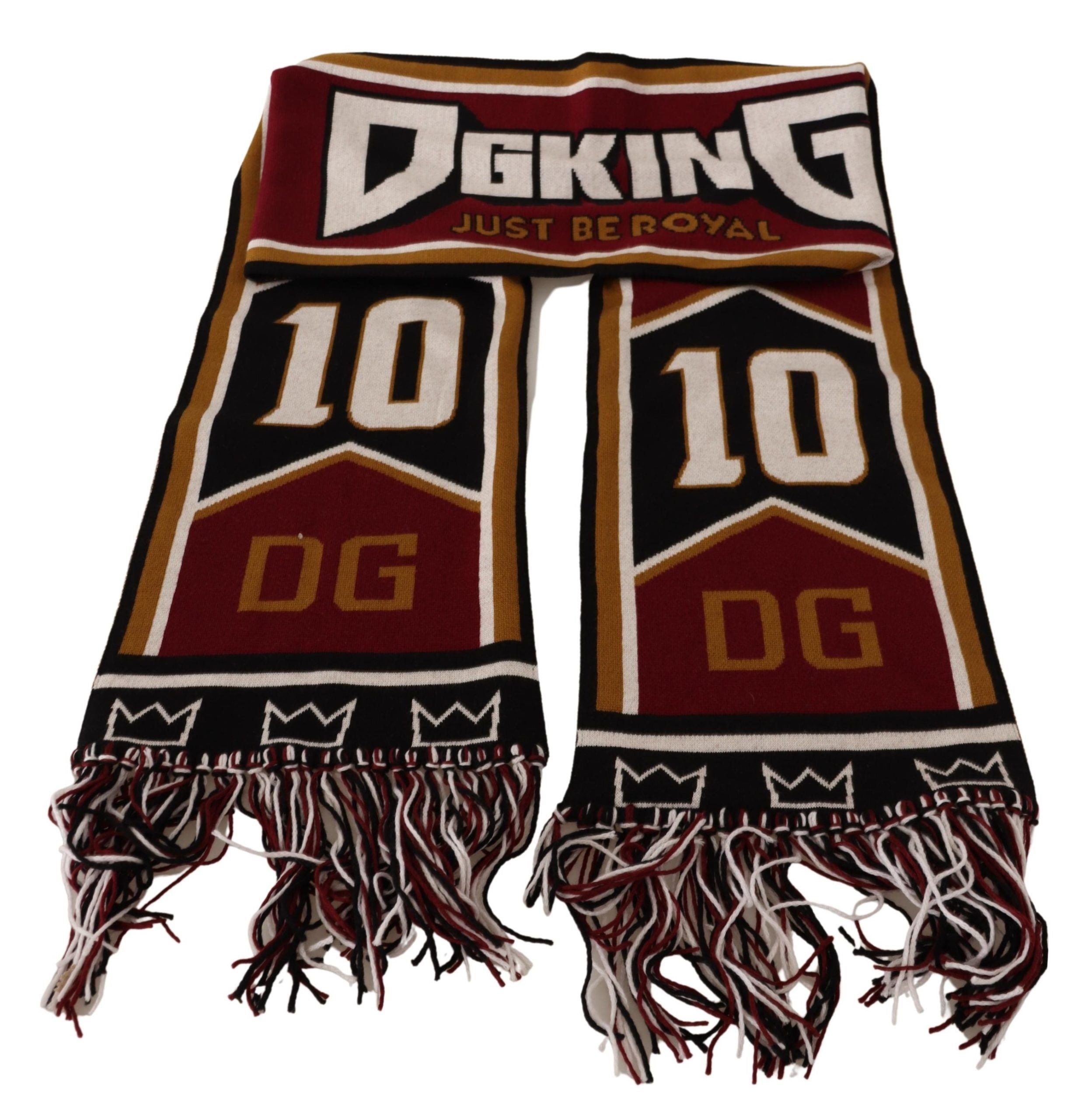 Elegant DG King Wool & Cashmere Scarf - ventzia
