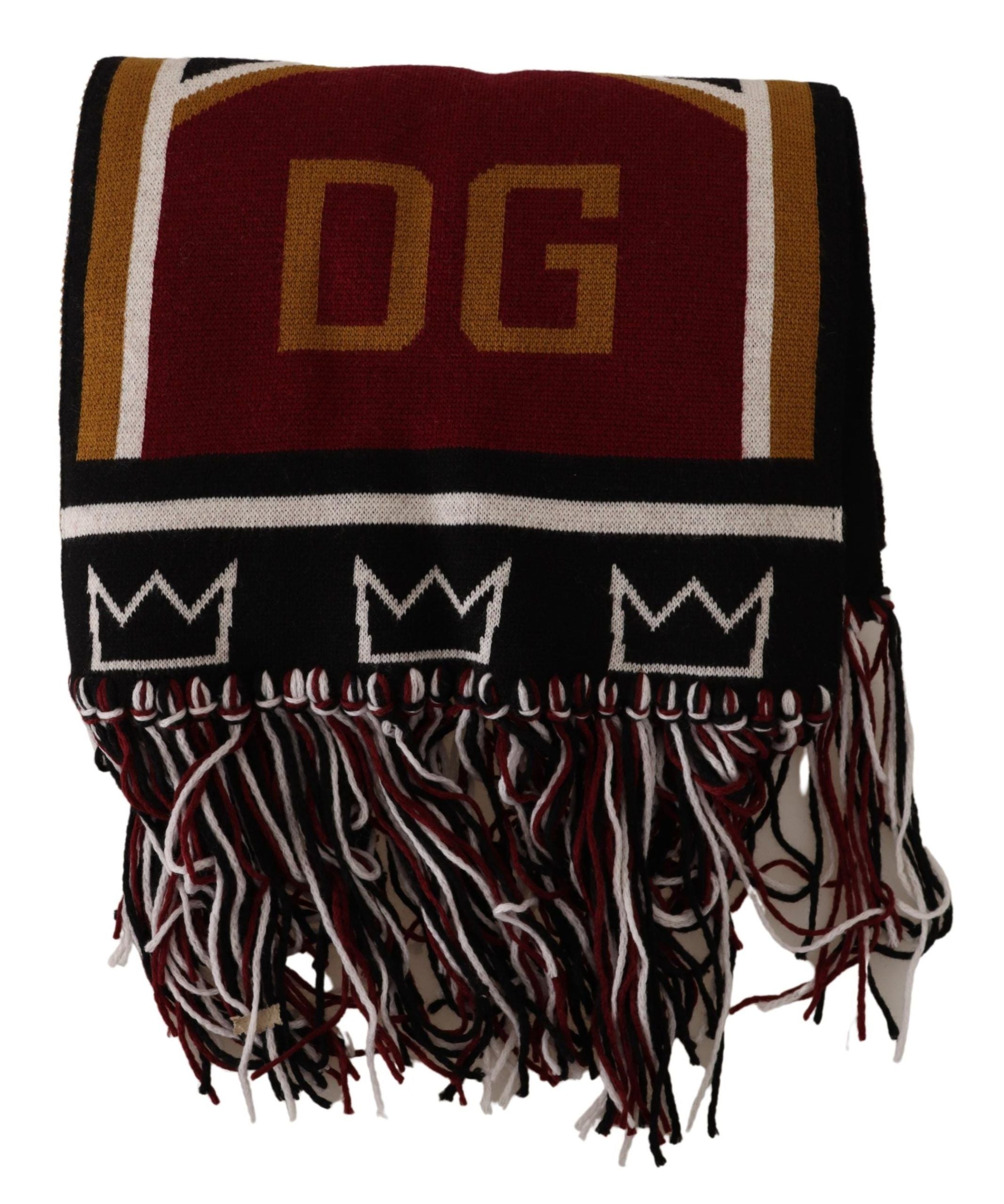 Elegant DG King Wool & Cashmere Scarf - ventzia