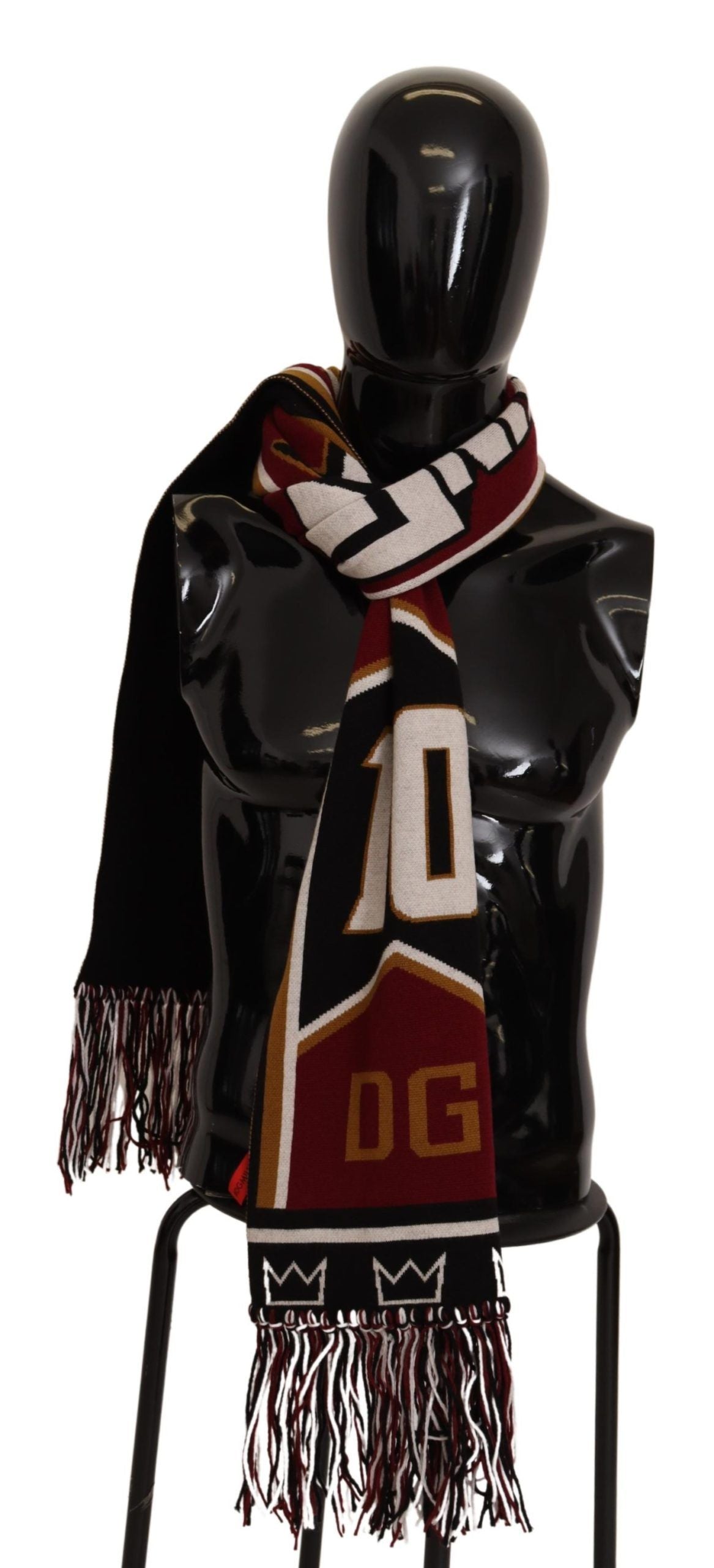 Elegant DG King Wool & Cashmere Scarf - ventzia