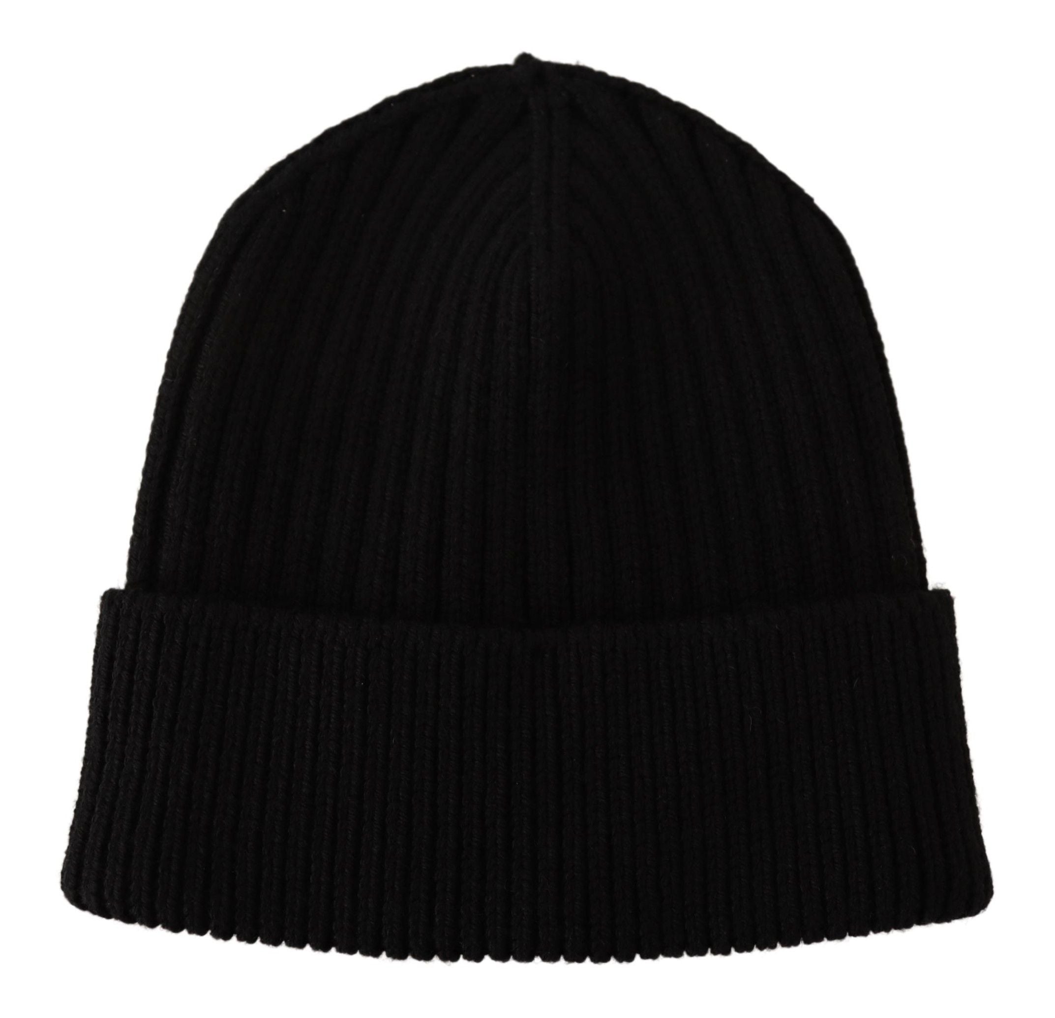Elegant Cable Knit Wool Beanie with Fleece Liner - ventzia