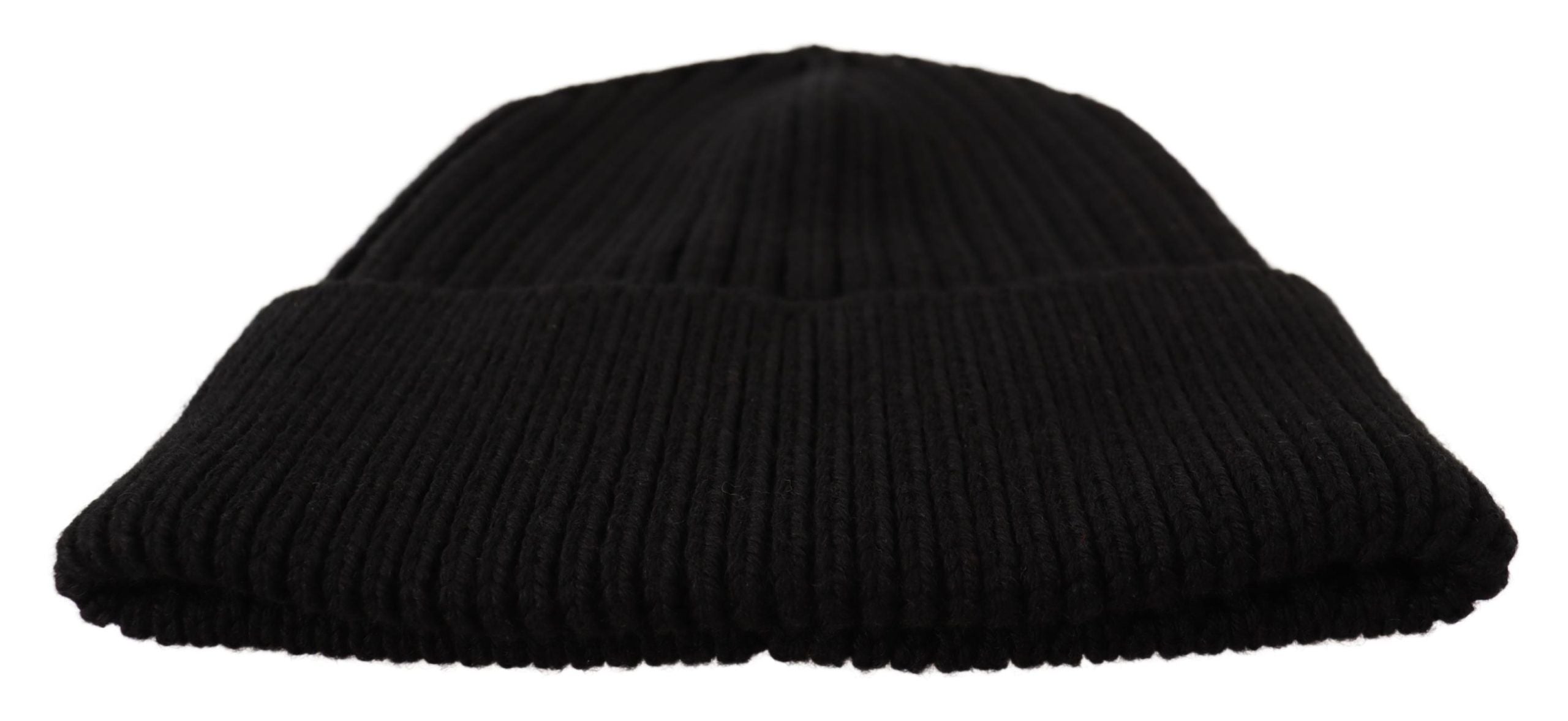 Elegant Cable Knit Wool Beanie with Fleece Liner - ventzia