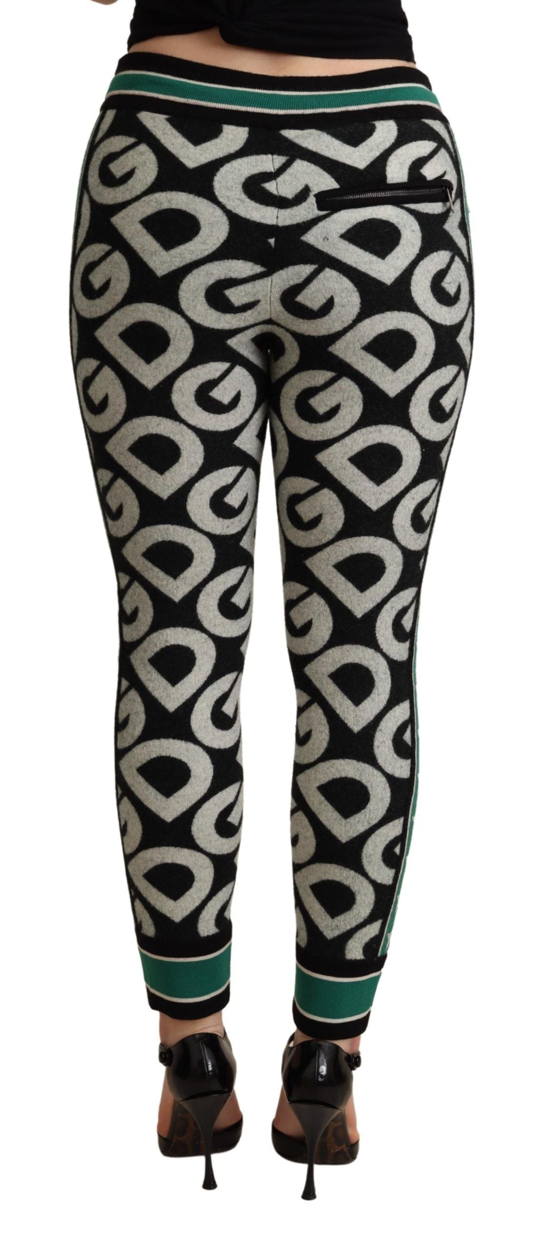 Engraved Wool Blend Sweatpants - ventzia