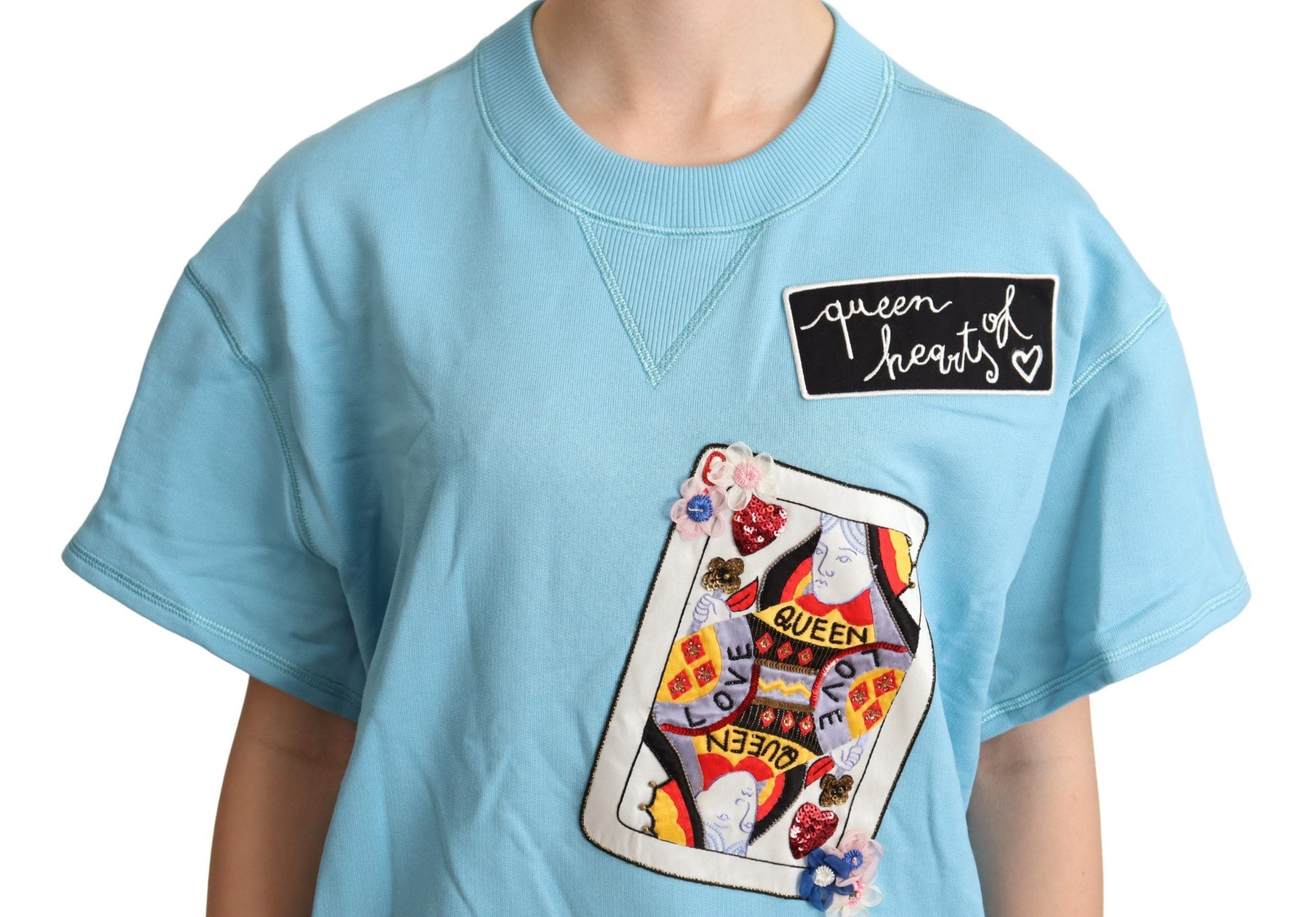 Queen of Hearts Cotton Sweater - ventzia