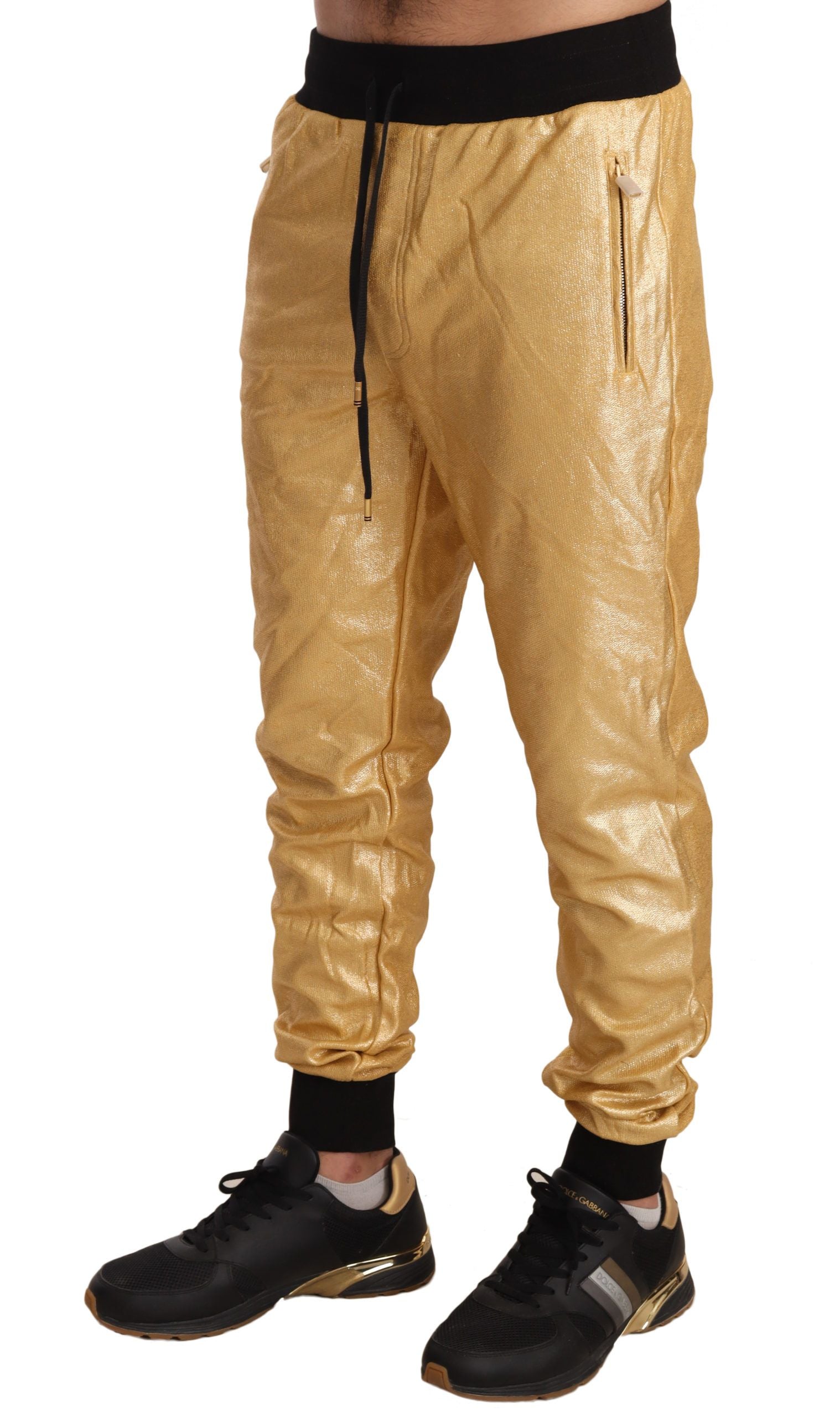 Gold Year of the Pig Sweatpants - ventzia
