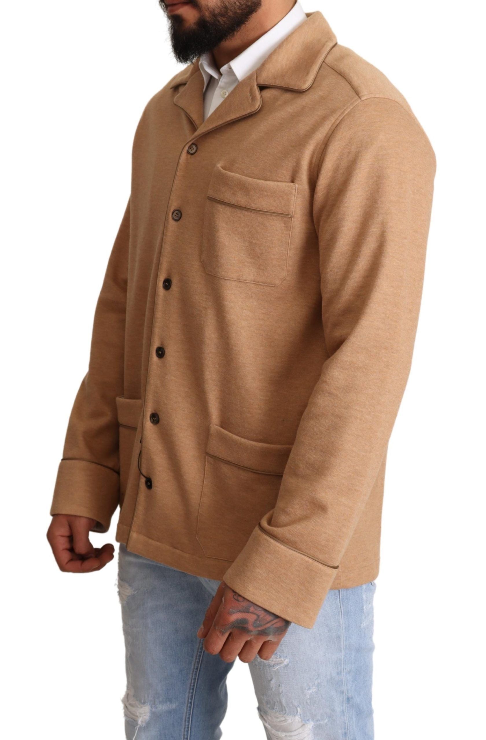 Elegant Light Blue Jacket For Men - ventzia