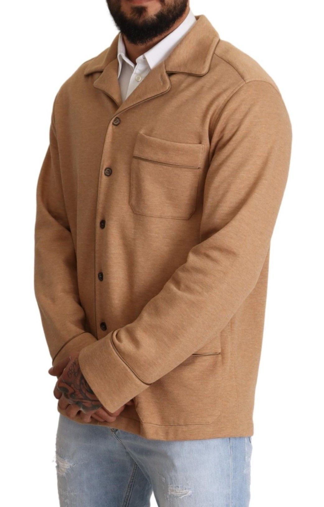 Elegant Light Blue Jacket For Men - ventzia