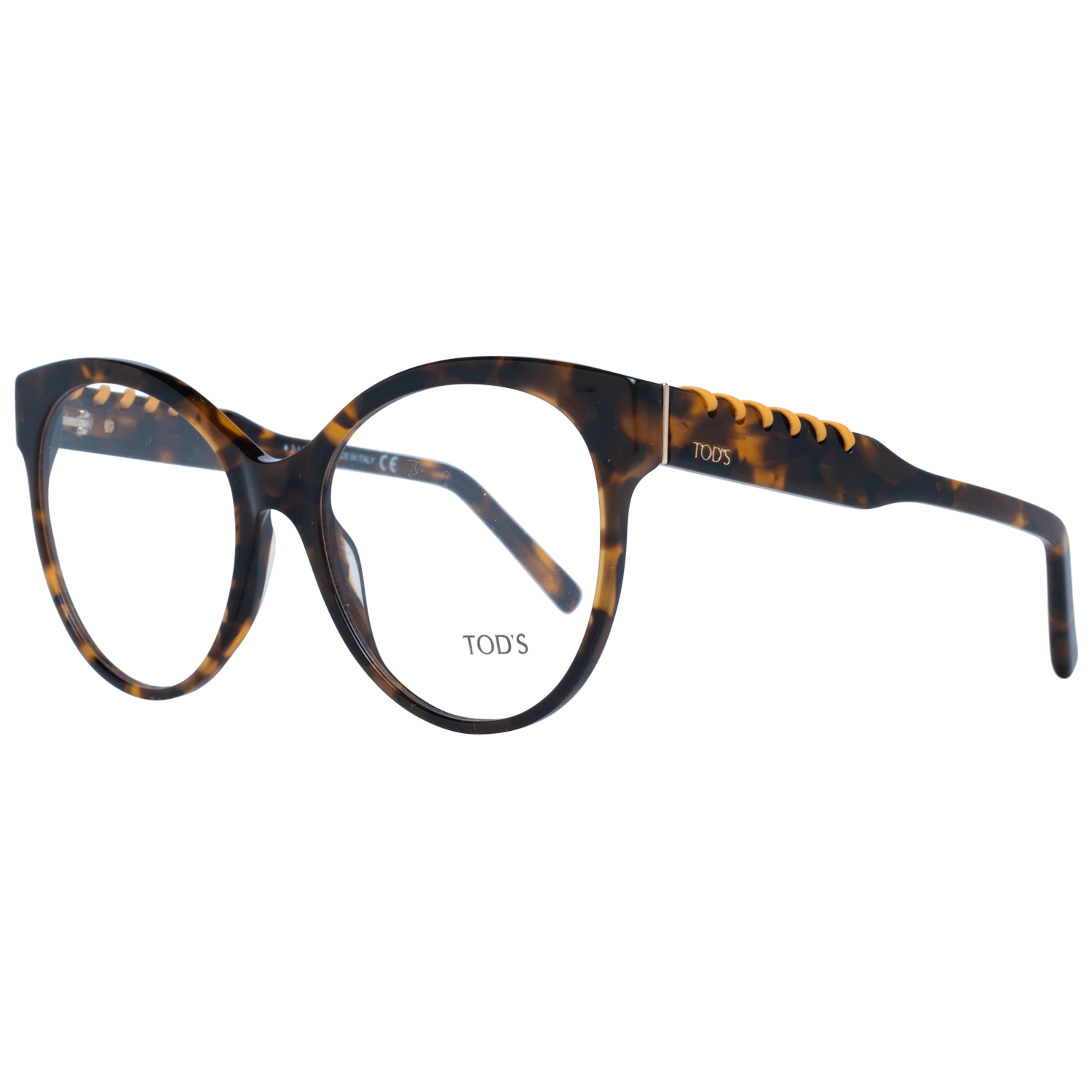 Chic Brown Round Full-Rim Women's Glasses - ventzia