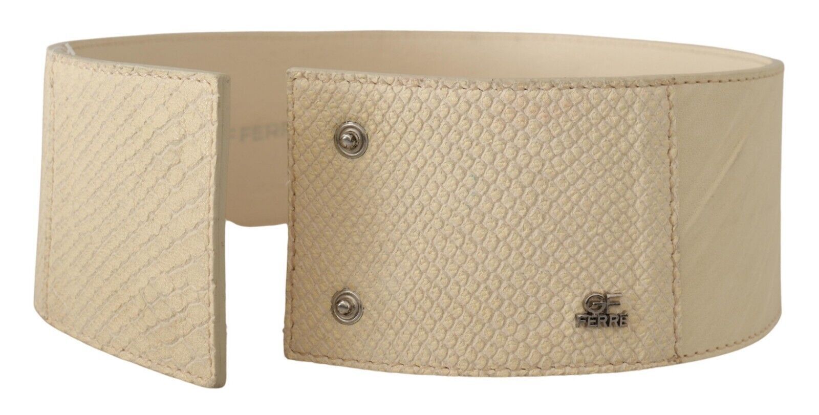 Elegant Off-White Fashion Belt - ventzia
