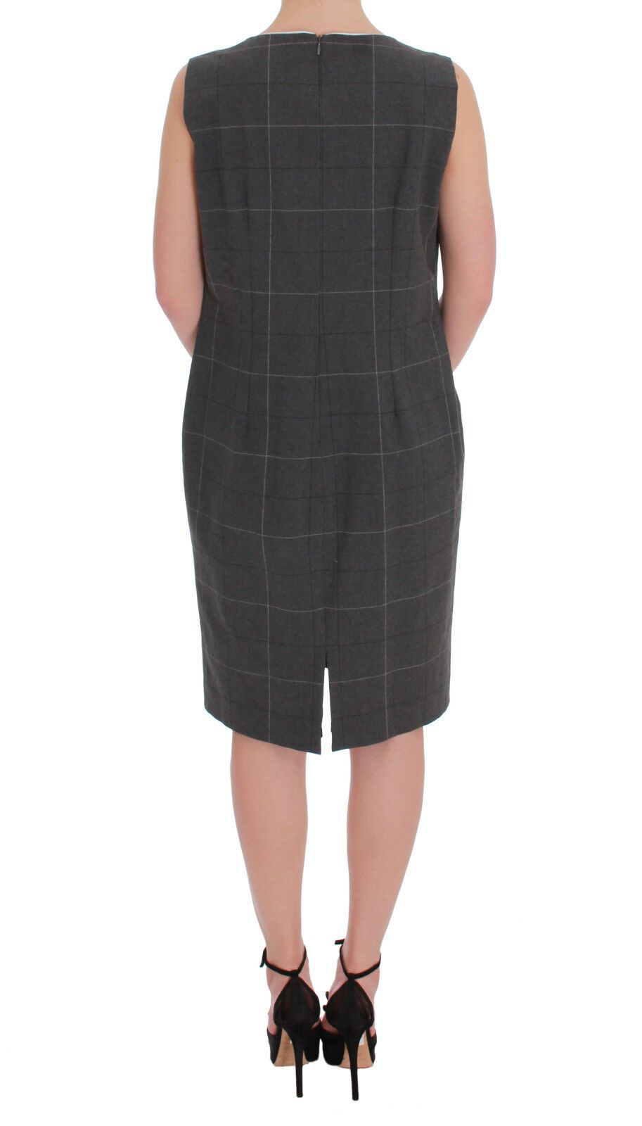 Elegant Checkered Cotton-Blend Suit Set - ventzia