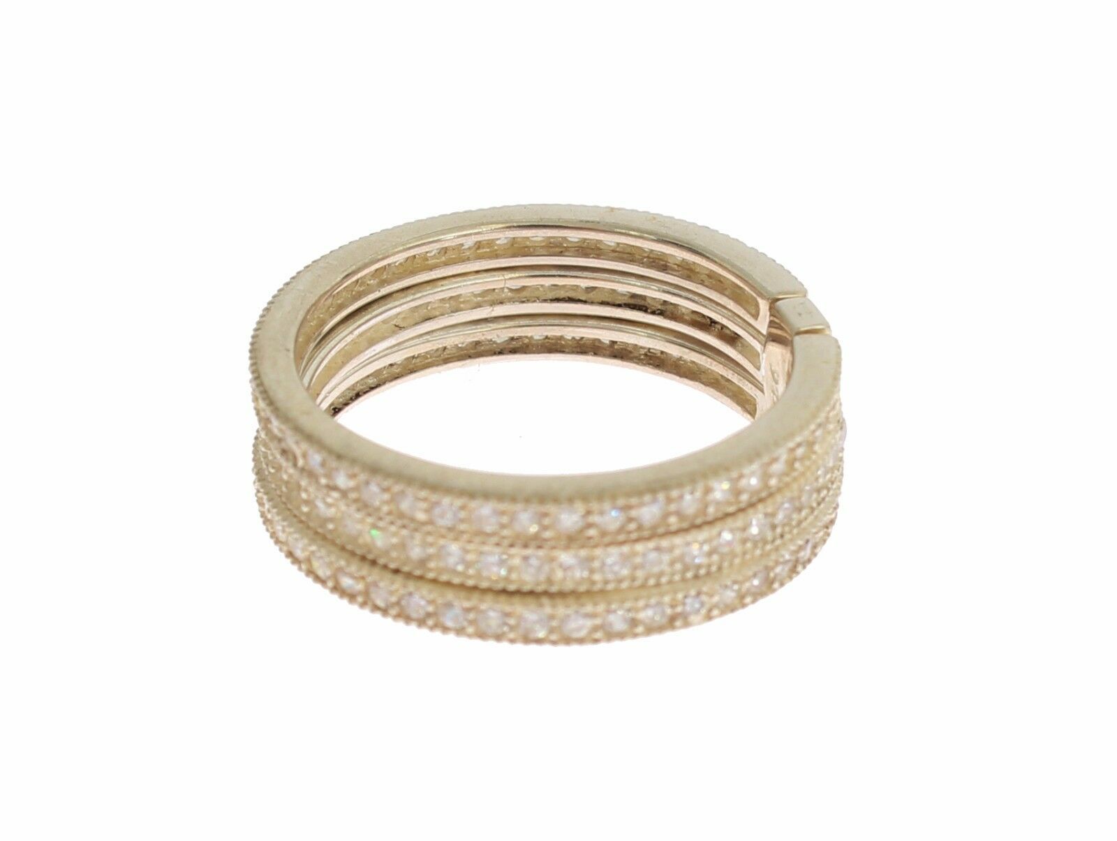 Dazzling Sterling Silver CZ Crystal Ring - ventzia