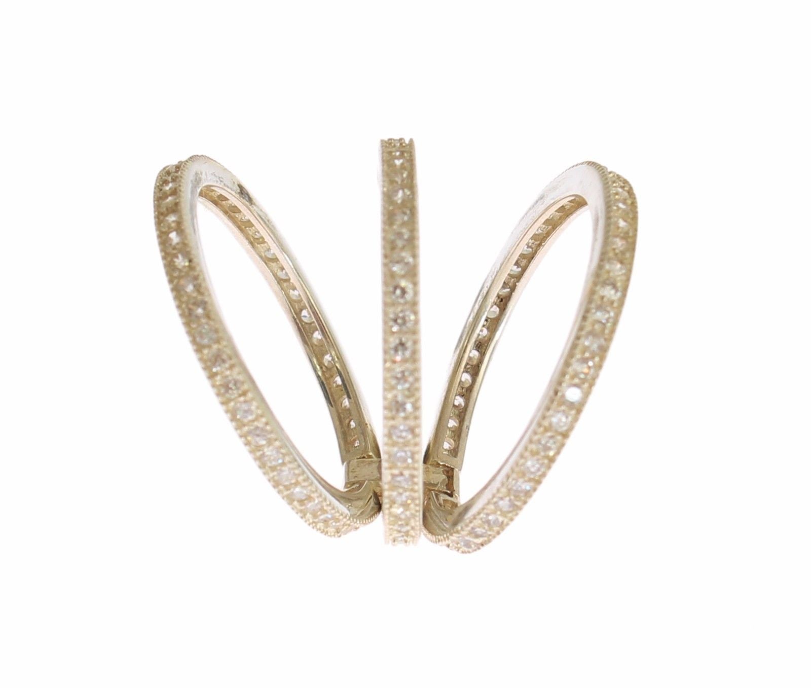 Dazzling Sterling Silver CZ Crystal Ring - ventzia