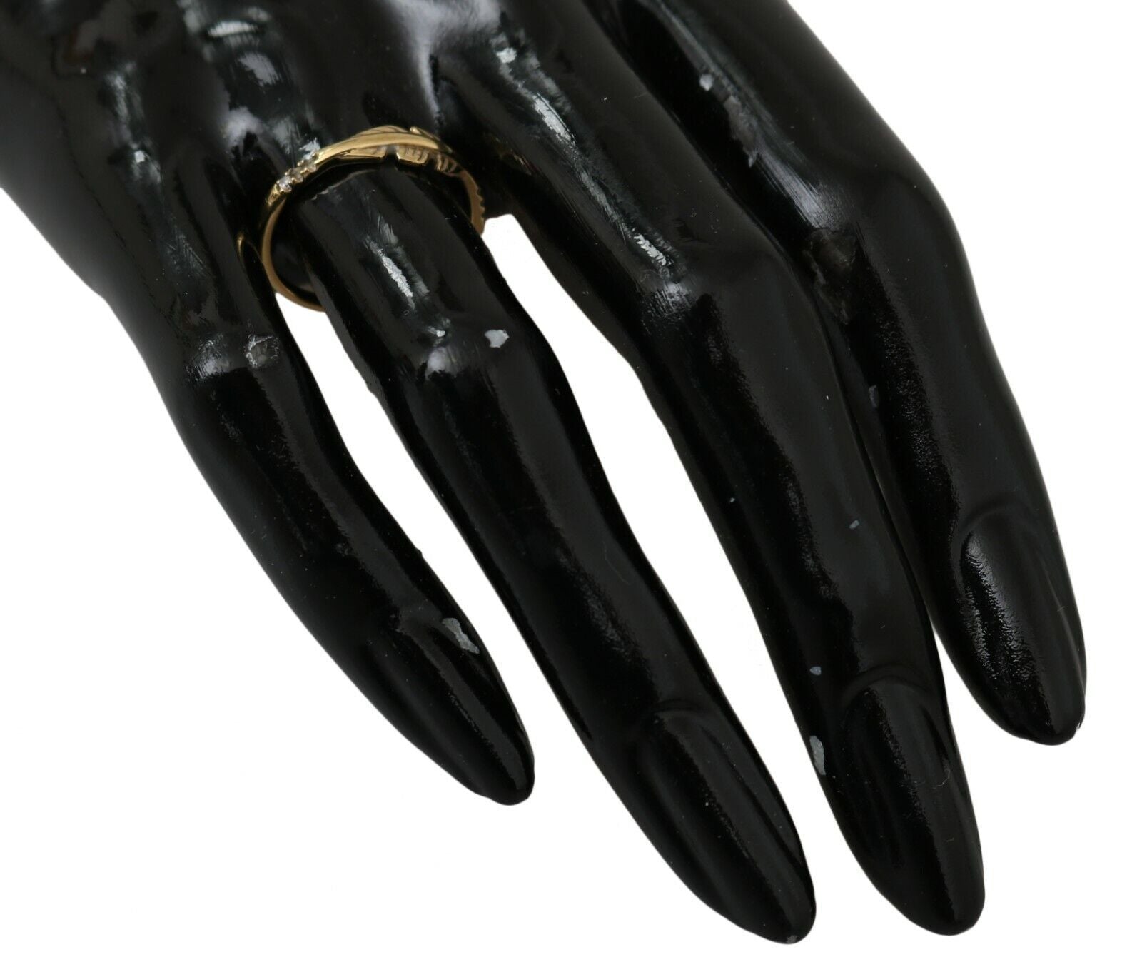 Elegant Gold CZ Crystal Women's Ring - ventzia