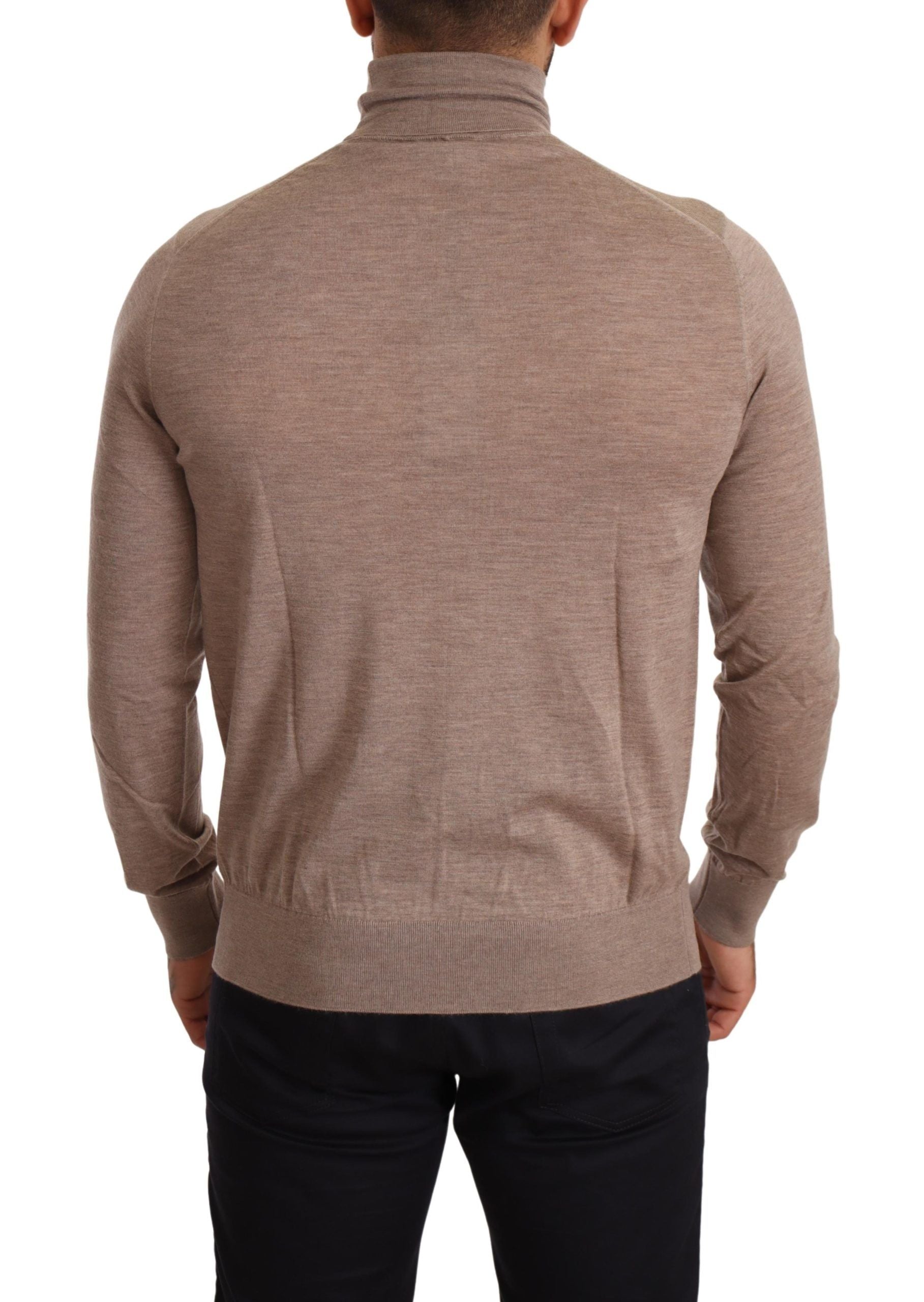 Elegant Cashmere Turtleneck Sweater - ventzia