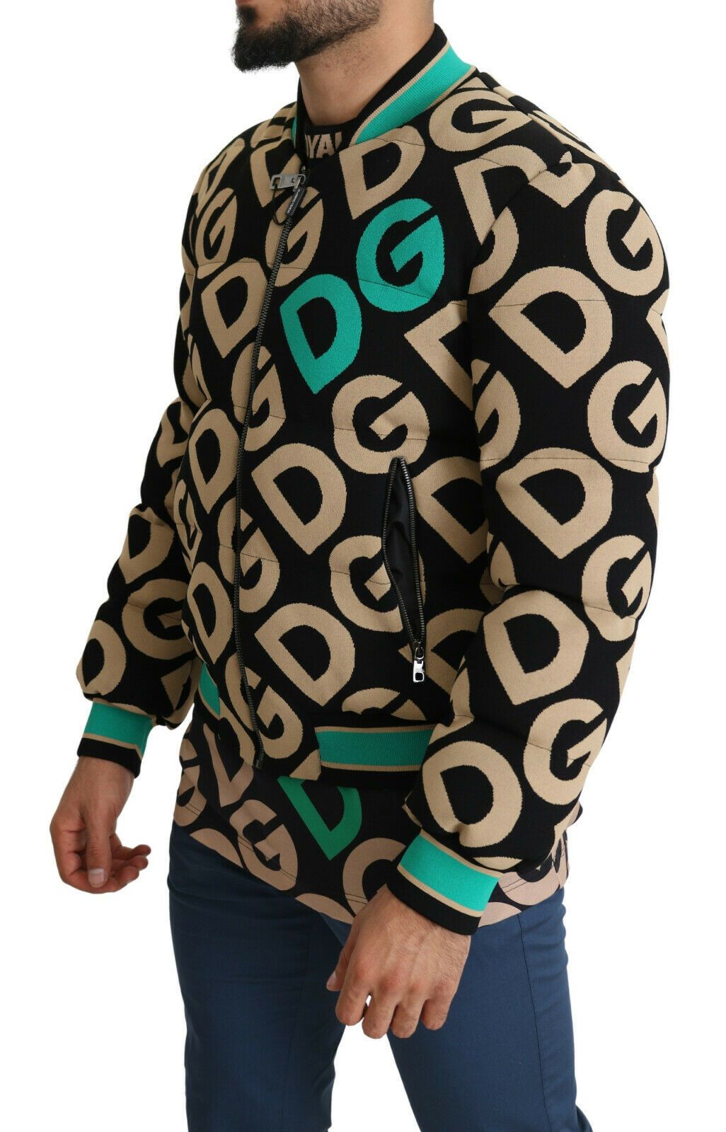 Iconic Printed Bomber Jacket β Exquisite Design - ventzia