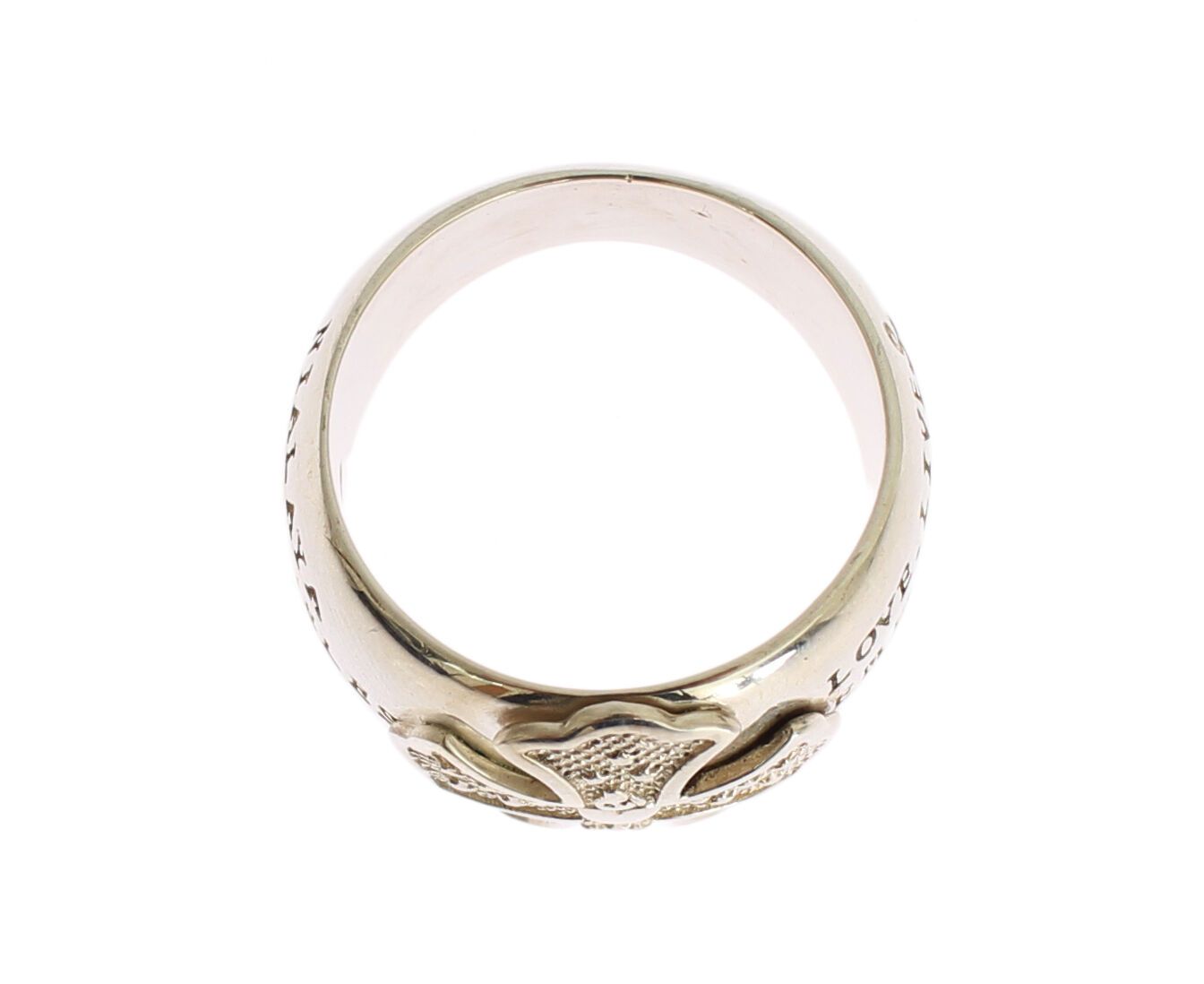 Elegant Sterling Silver Statement Ring - ventzia
