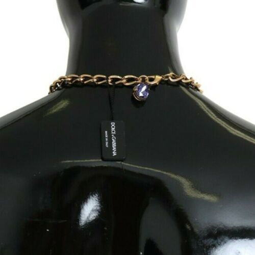 Elegant Gold Crystal Floral Charm Necklace - ventzia