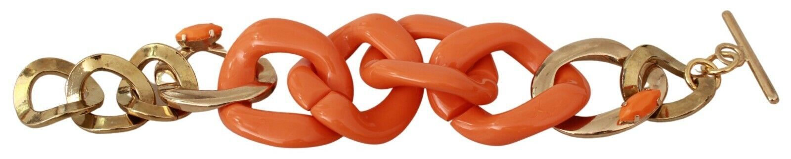 Ermanno Scervino Orange Statement Bracelet - ventzia