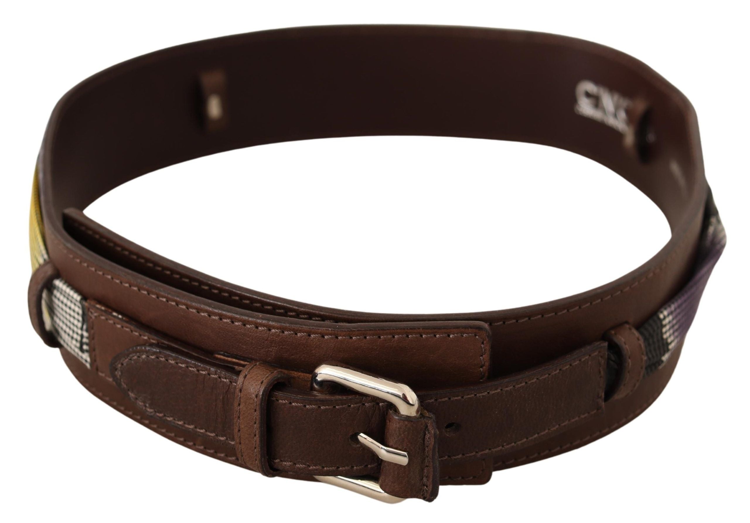 Elegant Brown Leather Fashion Belt - ventzia