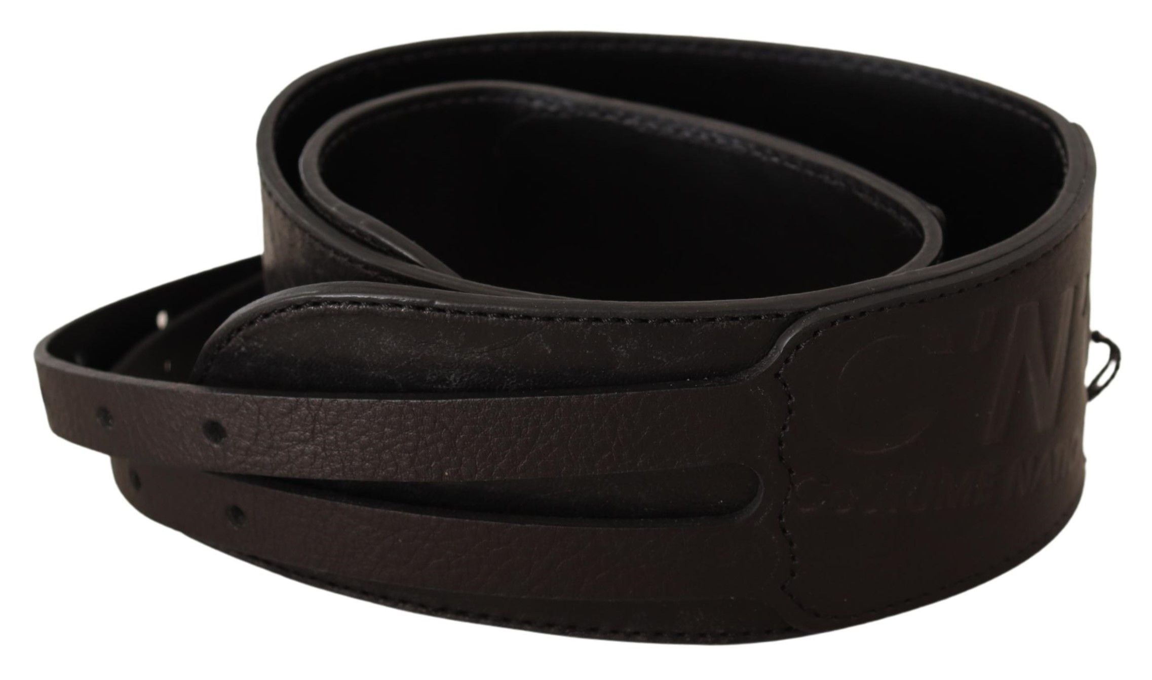 Elegant Double Buckle Leather Belt - ventzia