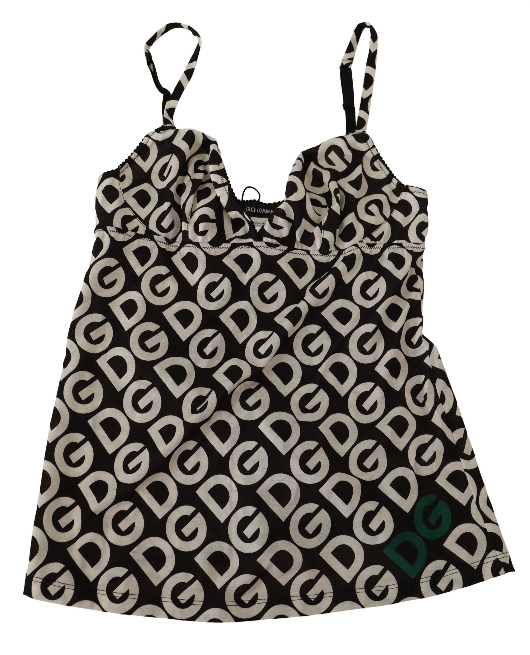 Chic Logo Print Camisole Tank Top - ventzia