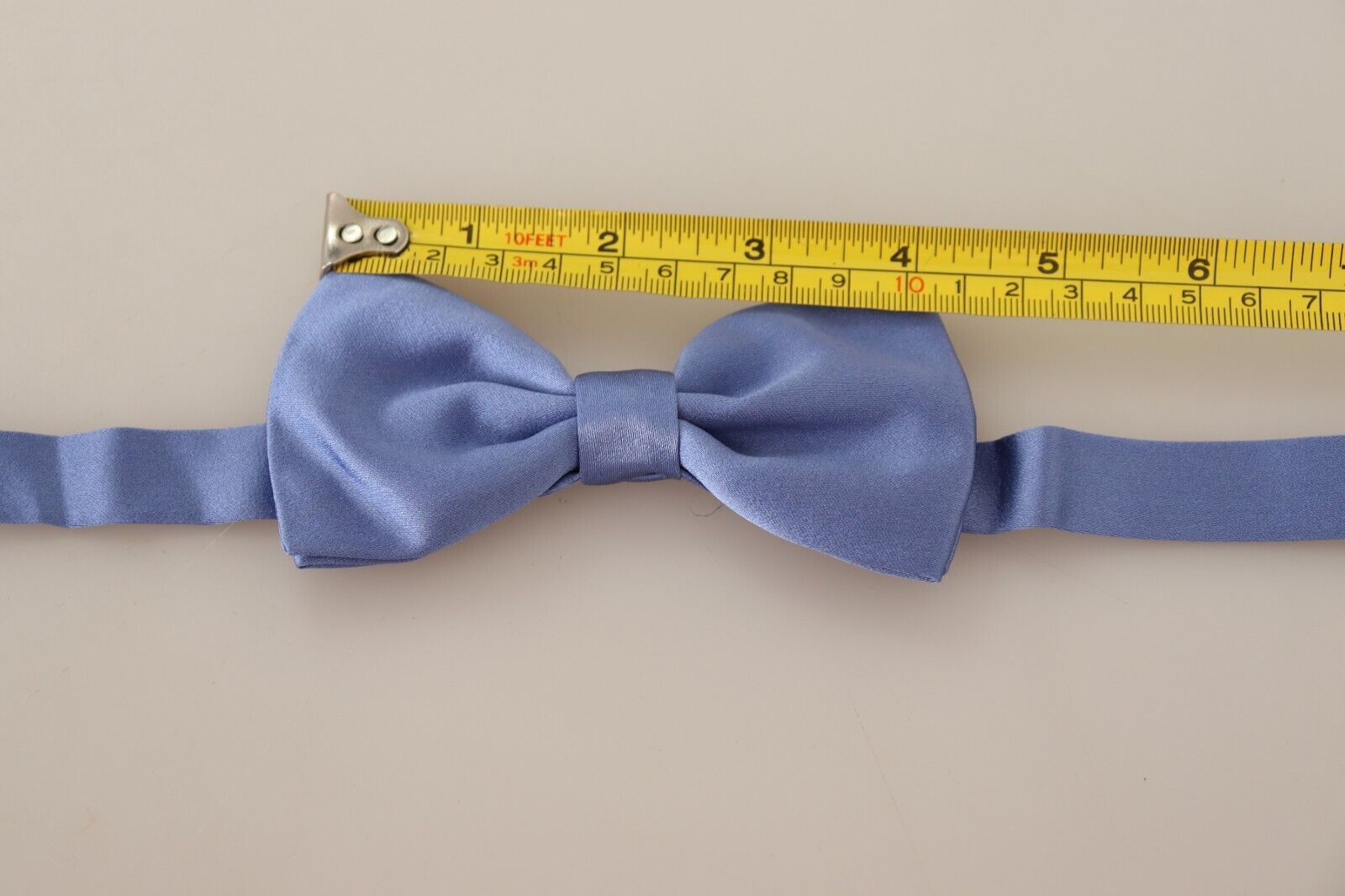 Elegant Purple Silk Bow Tie - ventzia