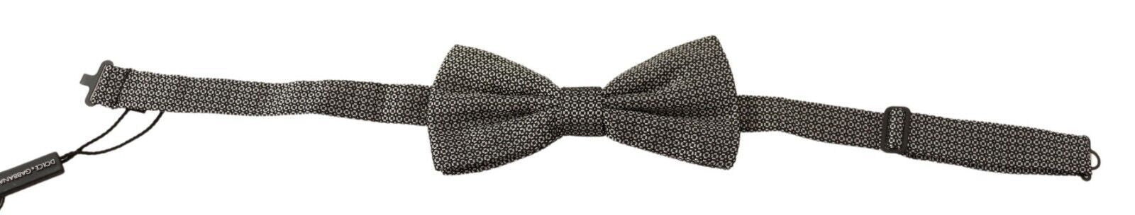 Elegant Multicolor Silk Bow Tie - ventzia