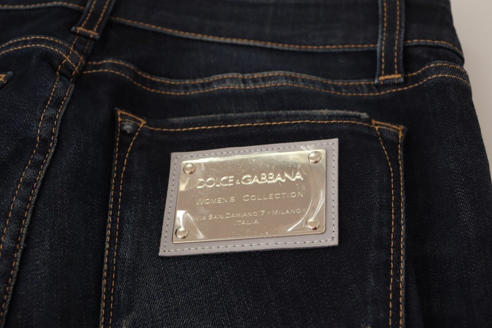 Chic Blue Slim Skinny Jeans - ventzia