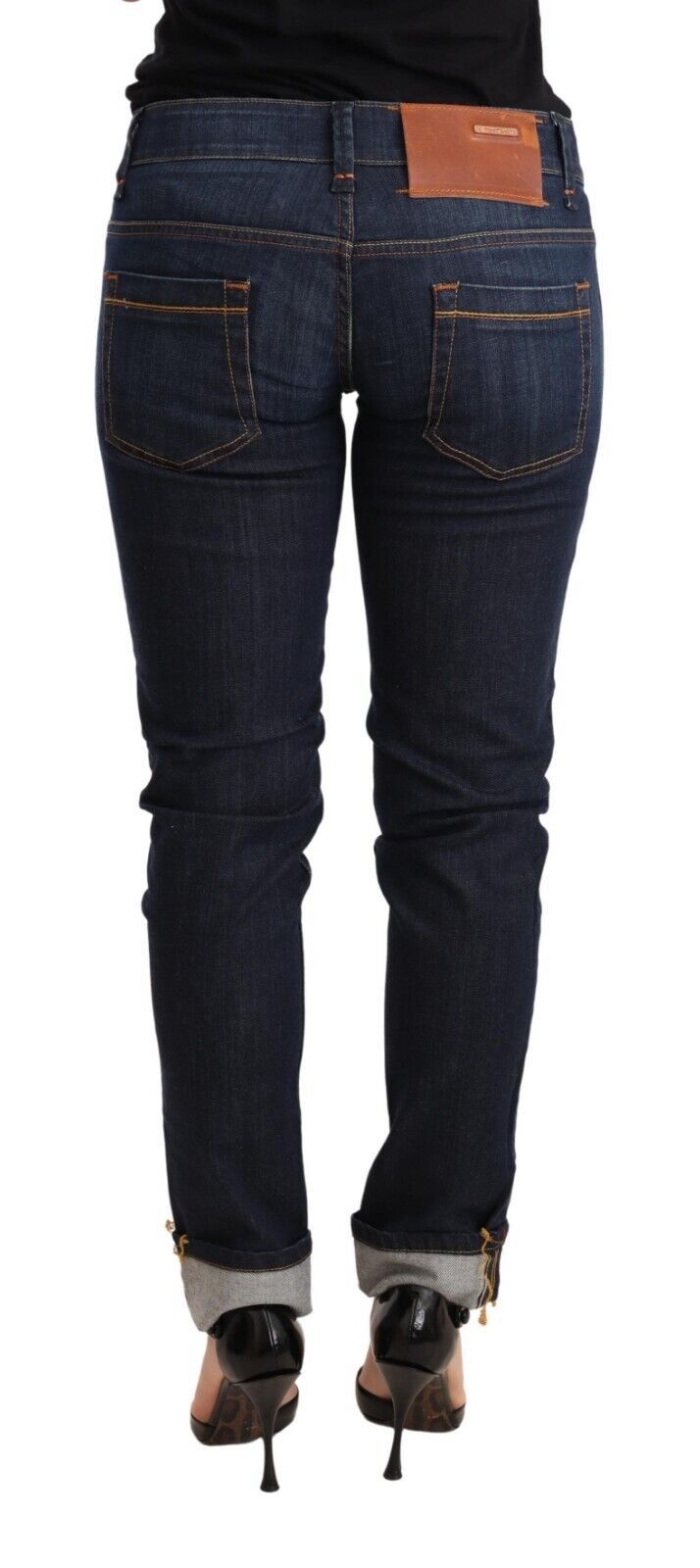 Chic Low Waist Skinny Denim - ventzia