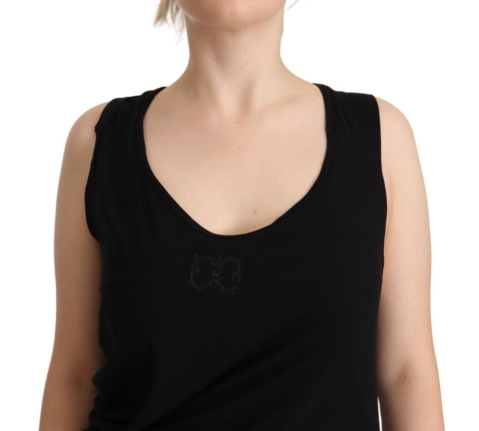 Elegant Black Sheath Stretch Dress - ventzia