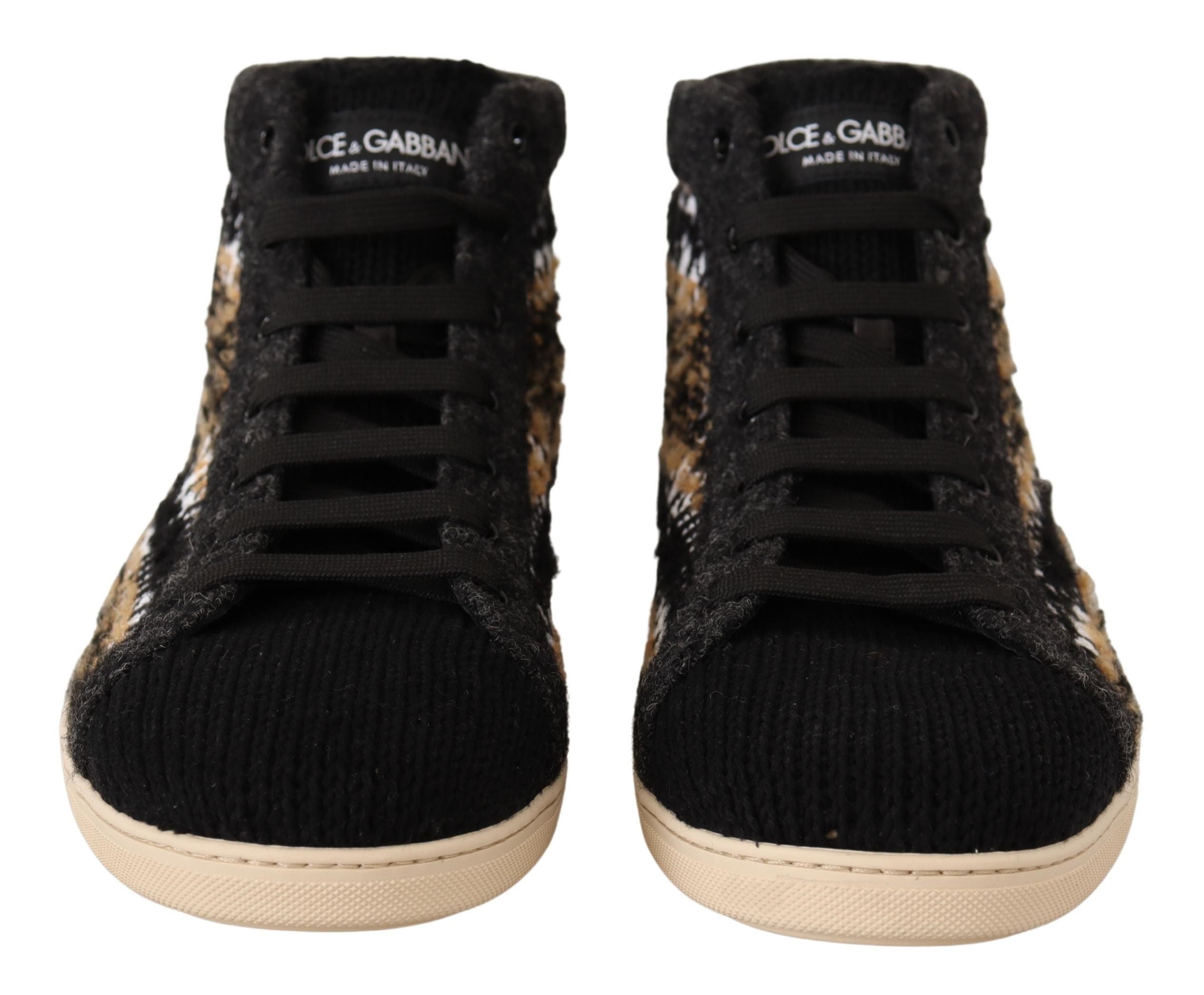 Beige High Top Fashion Sneakers - ventzia