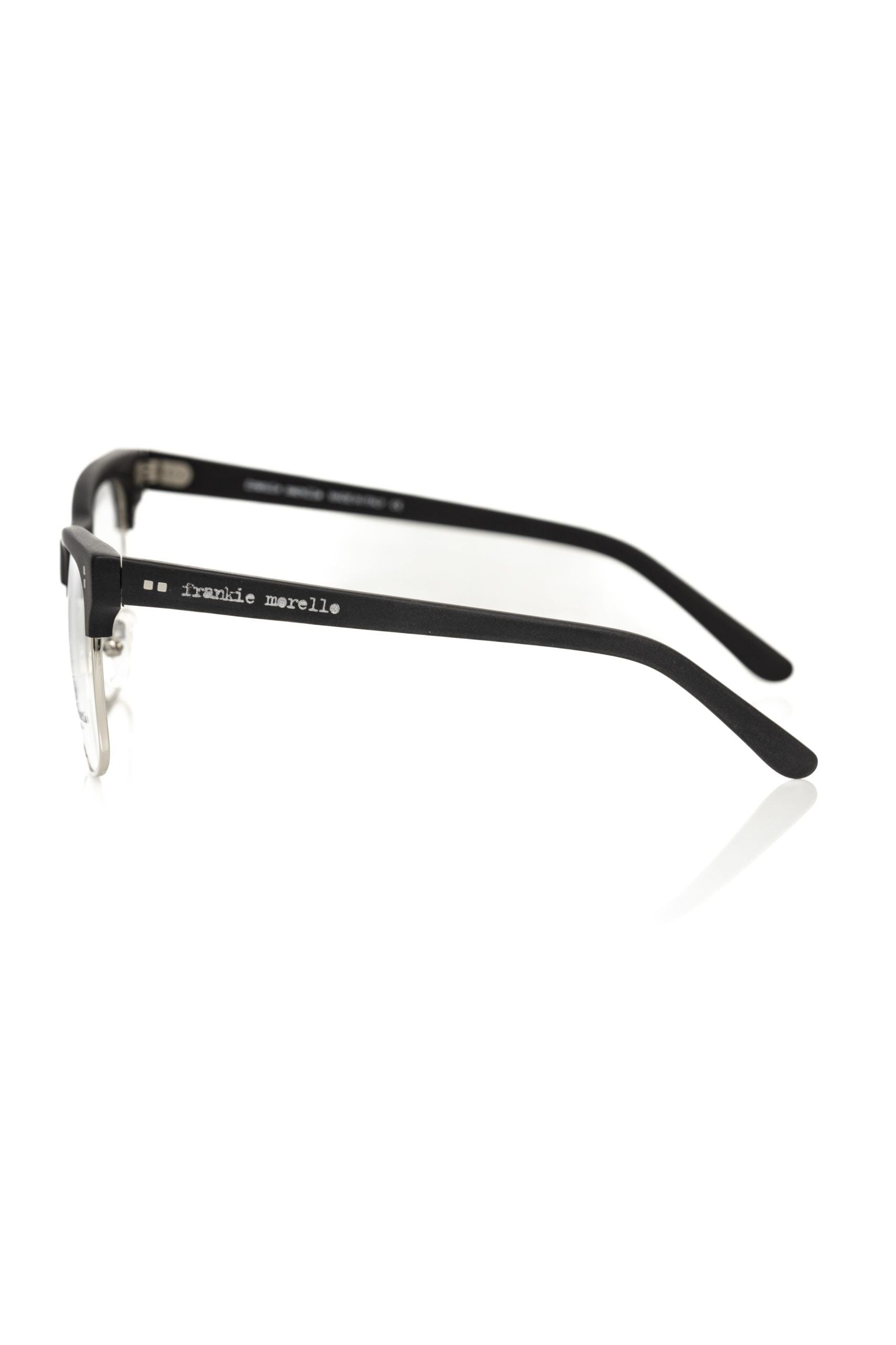 Black Acetate Unisex Eyeglass Frame - ventzia