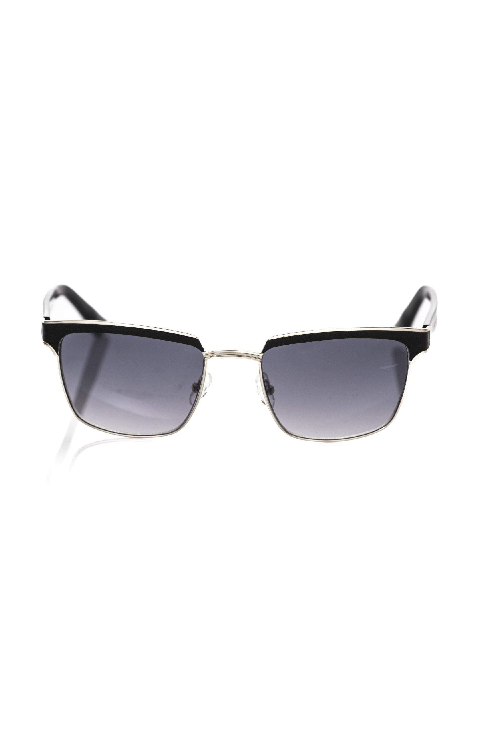 Black Metallic Fiber Men Sunglass - ventzia