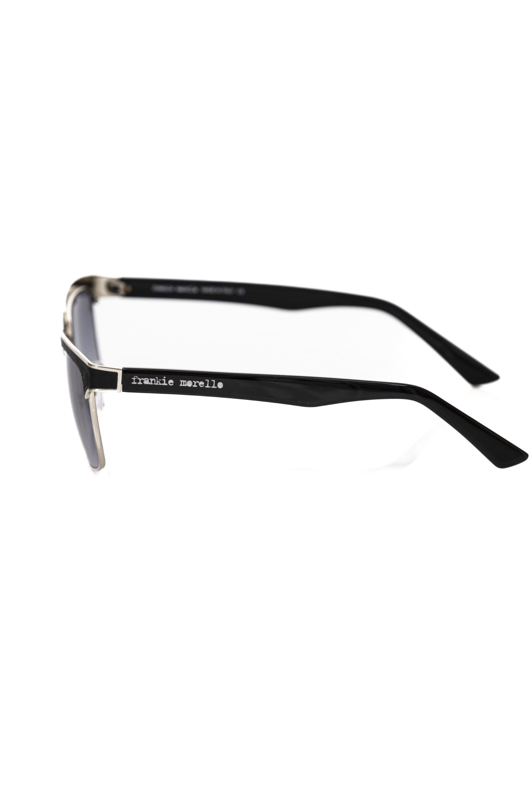 Black Metallic Fiber Men Sunglass - ventzia