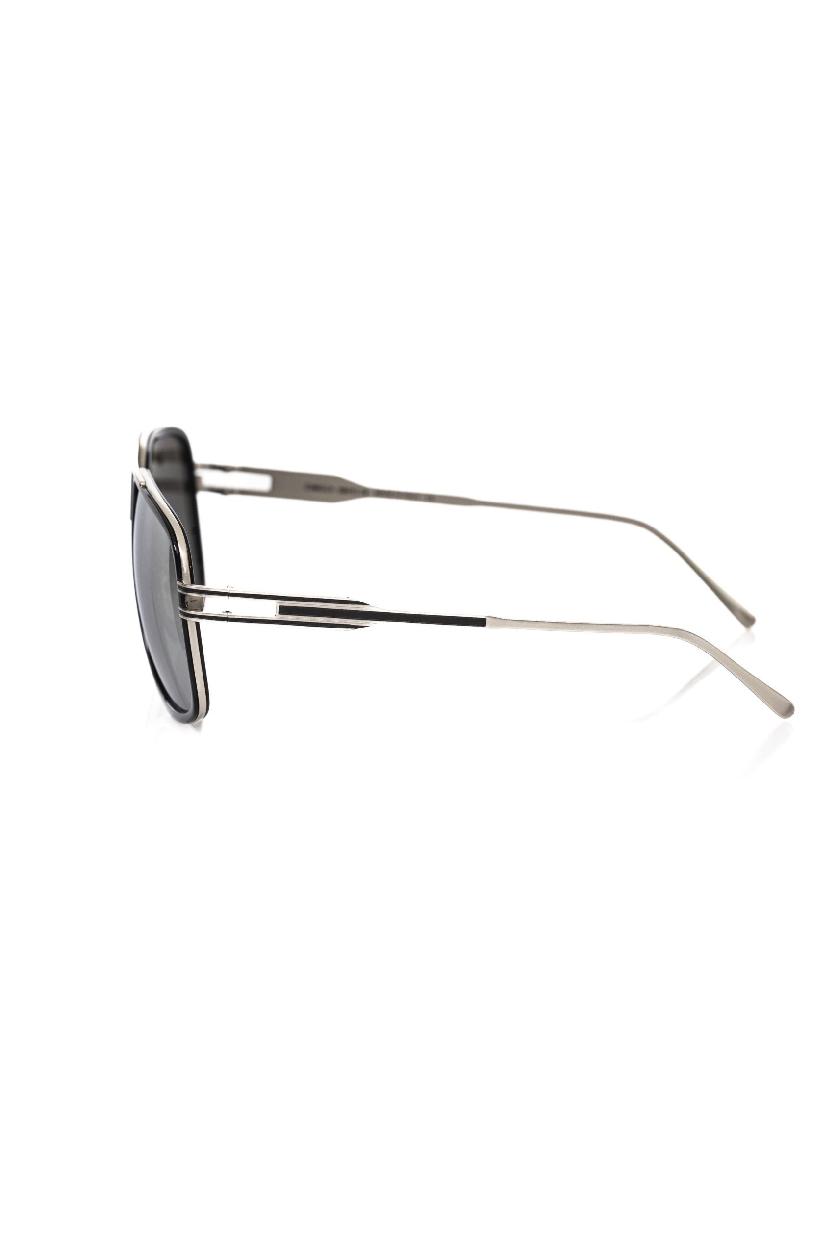 Black Metallic Men Sunglasses - ventzia