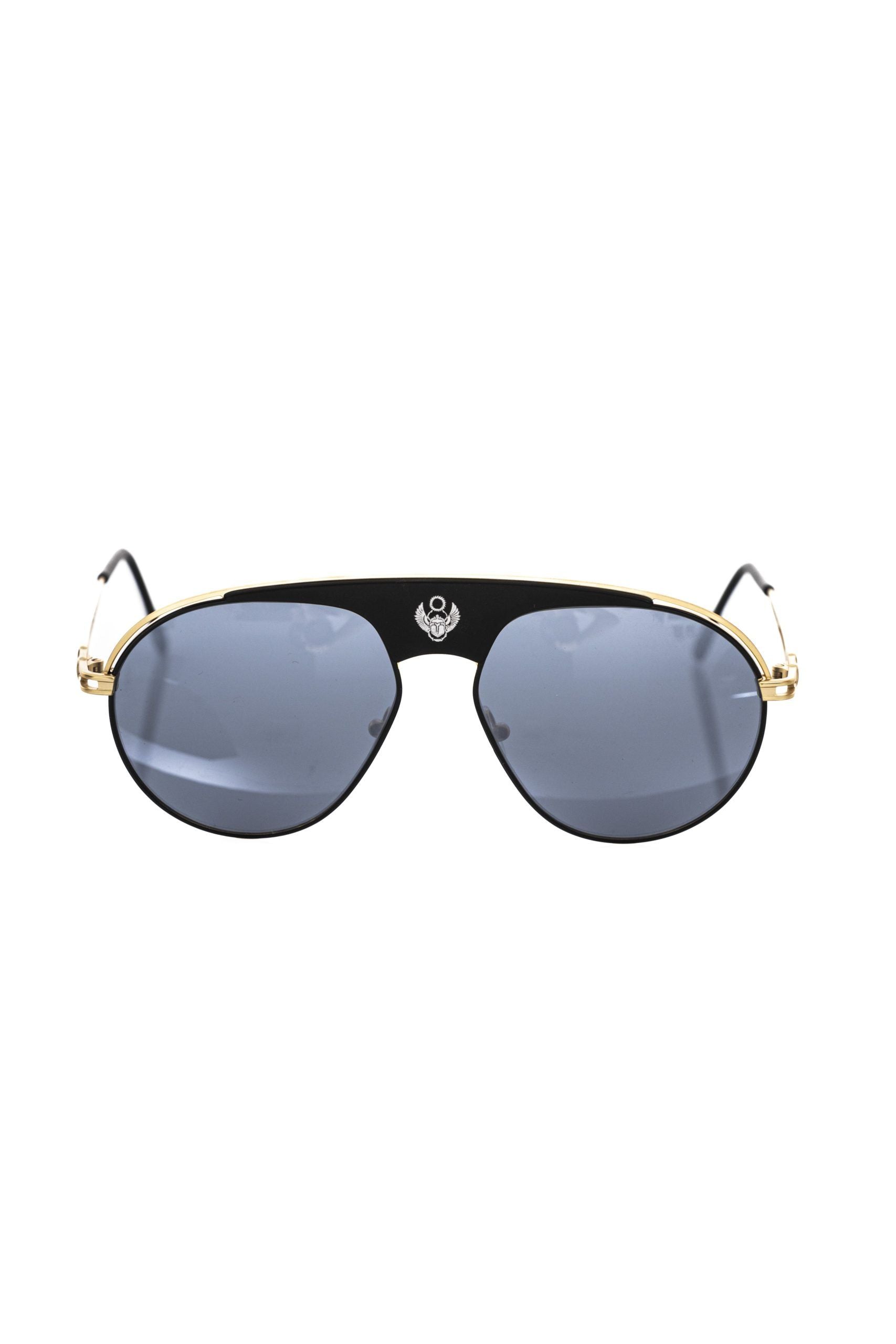 Black Metallic Men's Sunglass - ventzia