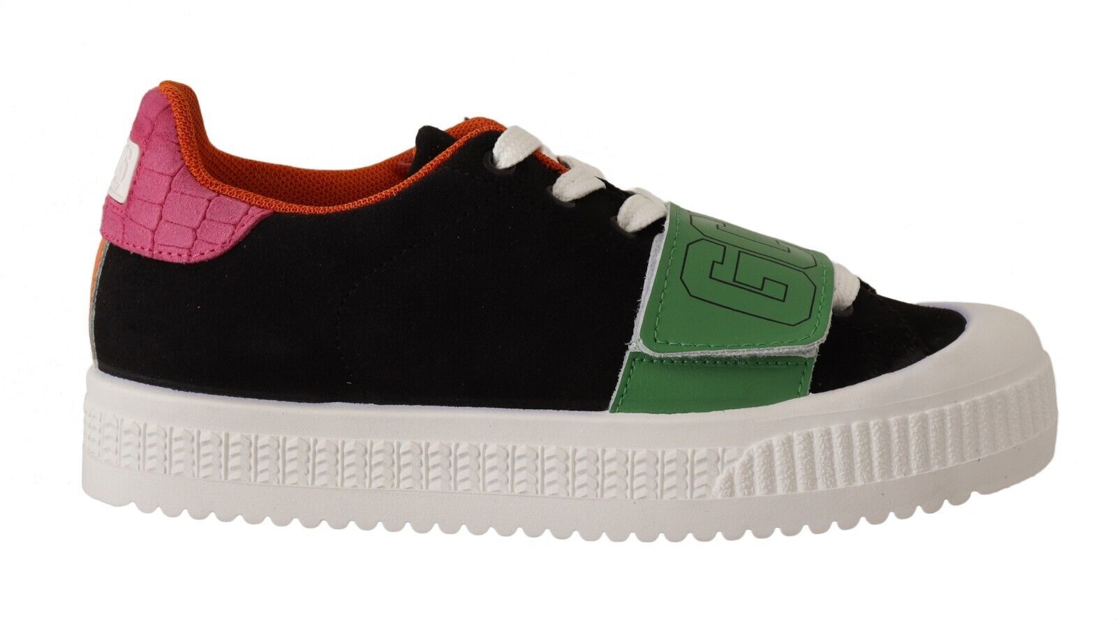 Stylish Multicolor Low Top Lace-Up Sneakers - ventzia